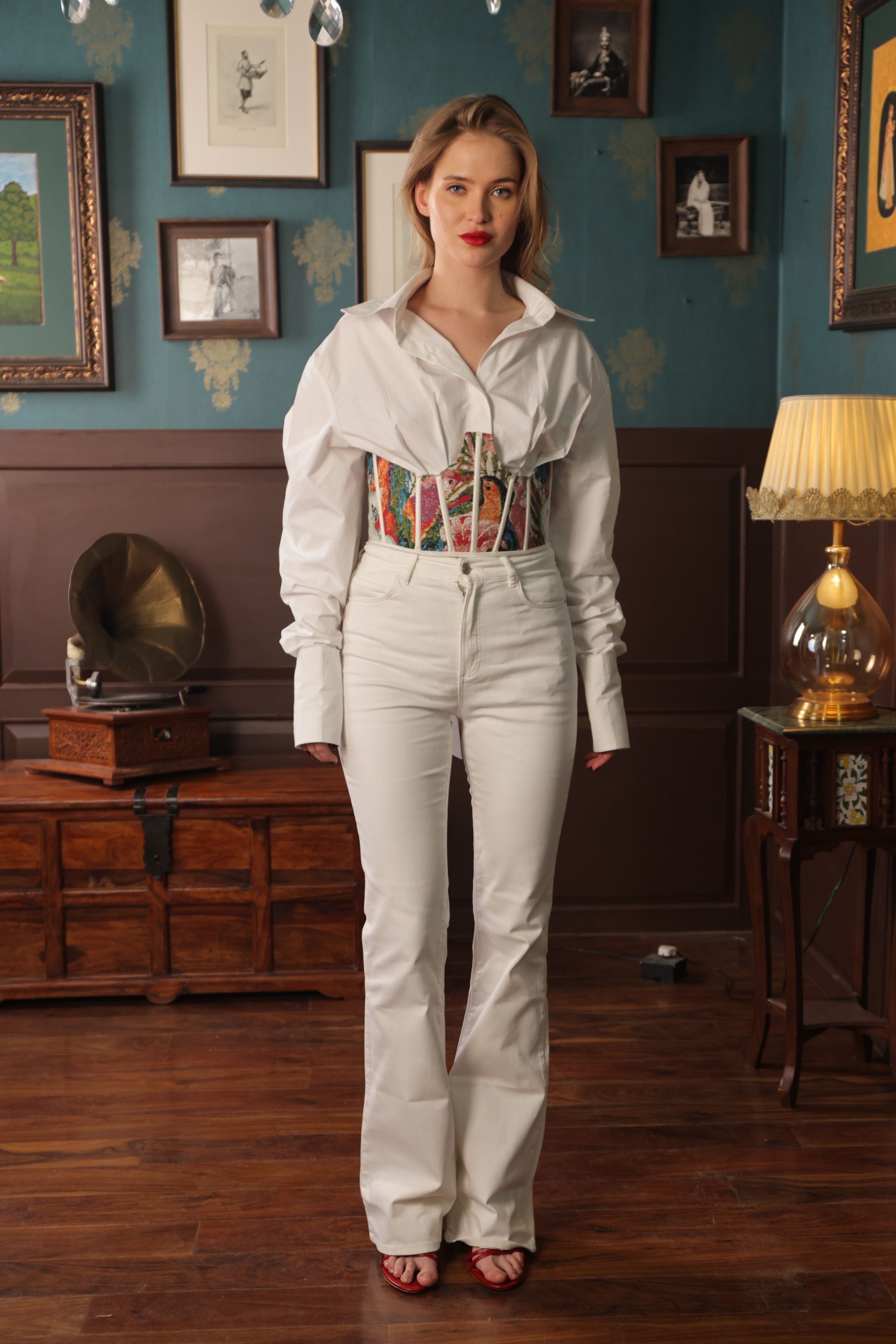 Strokes Corset Shirt