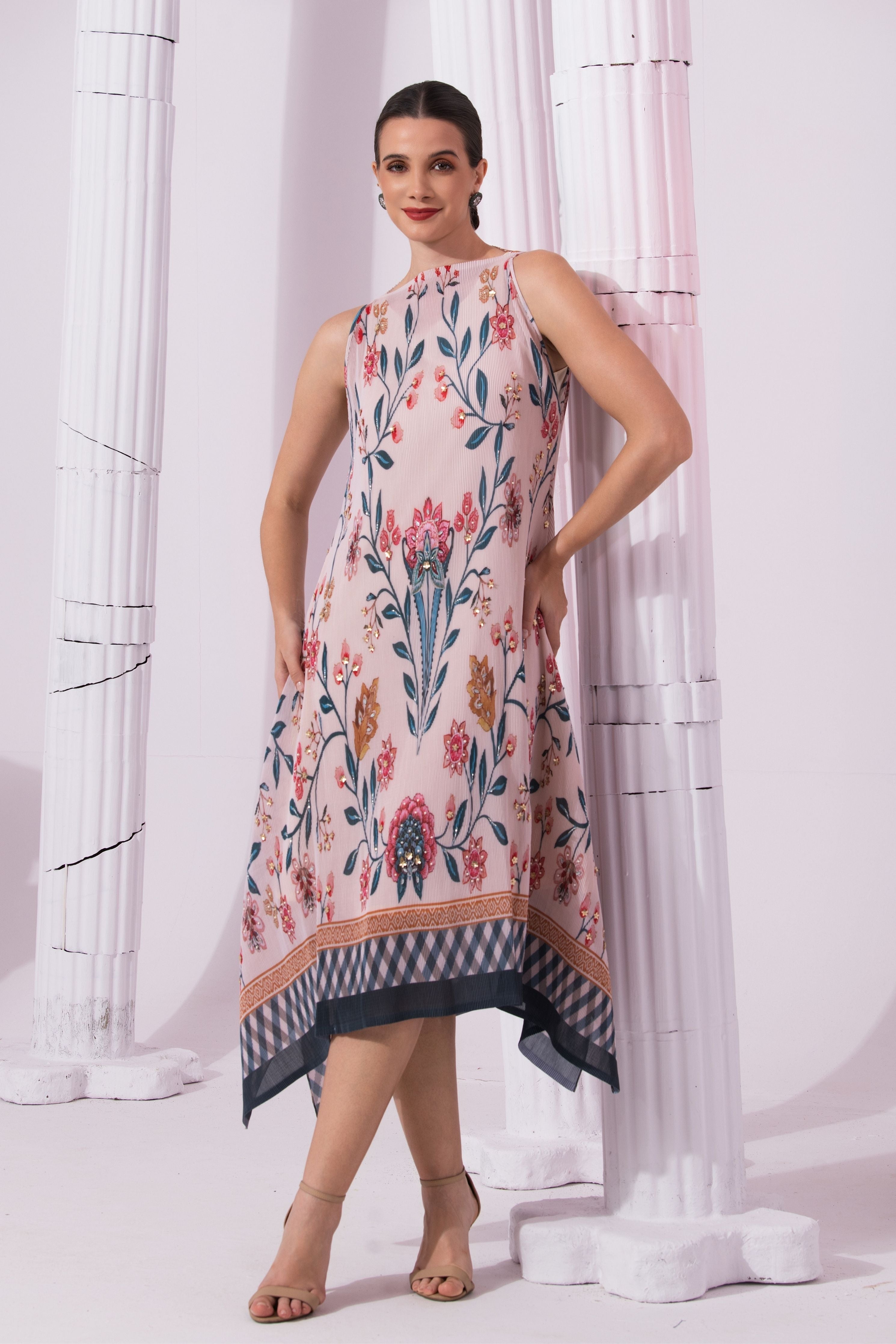 Checks & Whimsy Dress