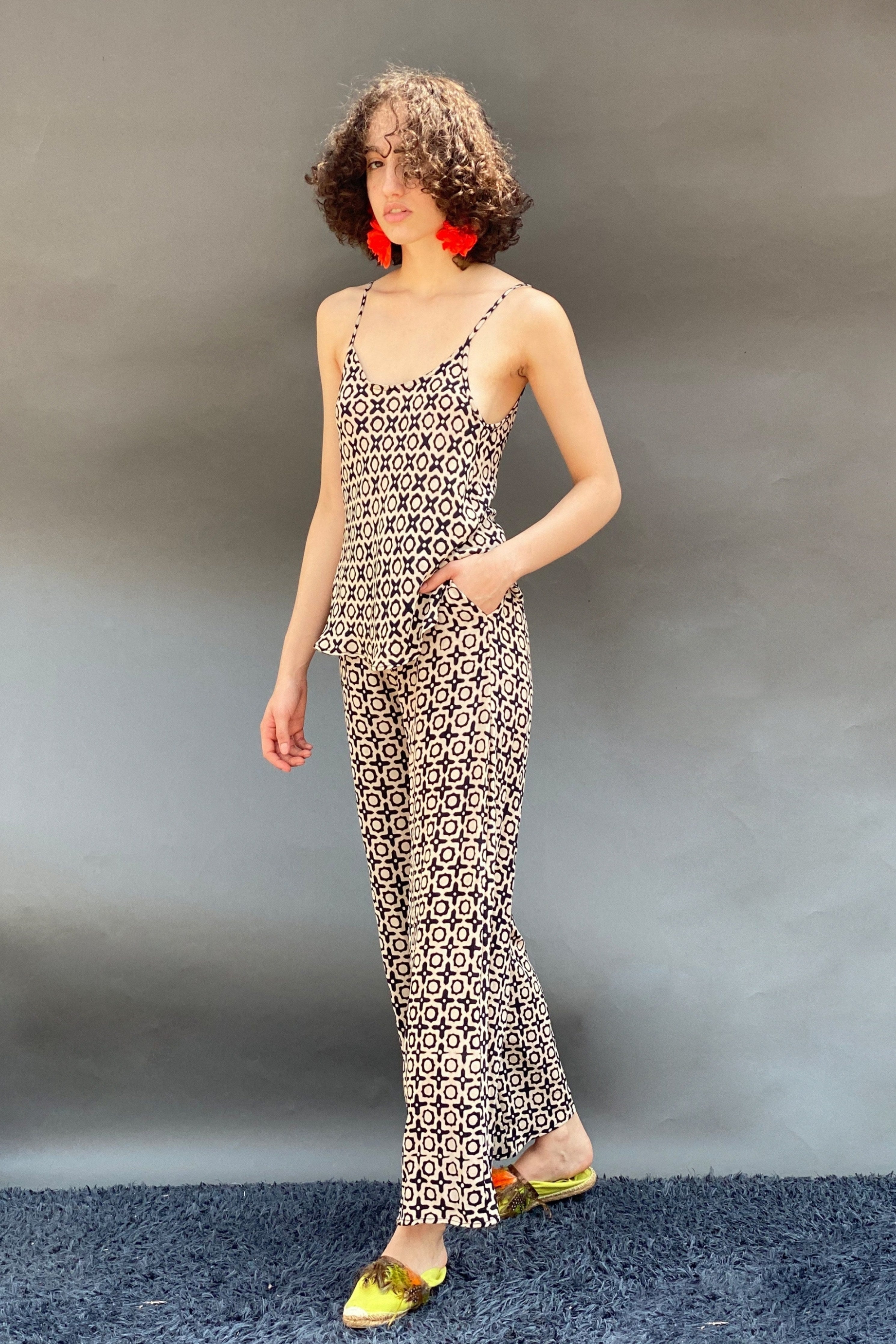 Camisole Blazer Set