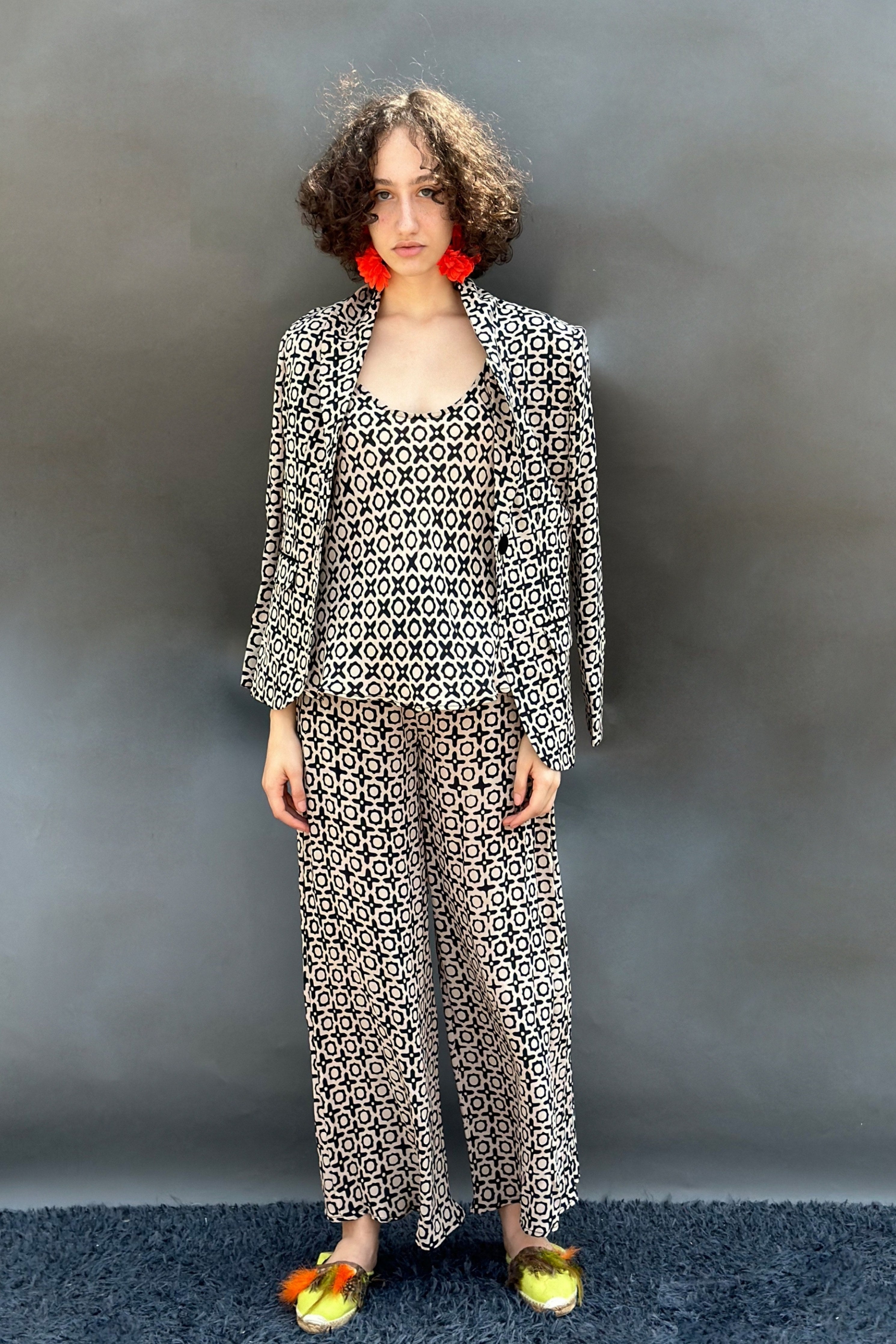 Camisole Blazer Set
