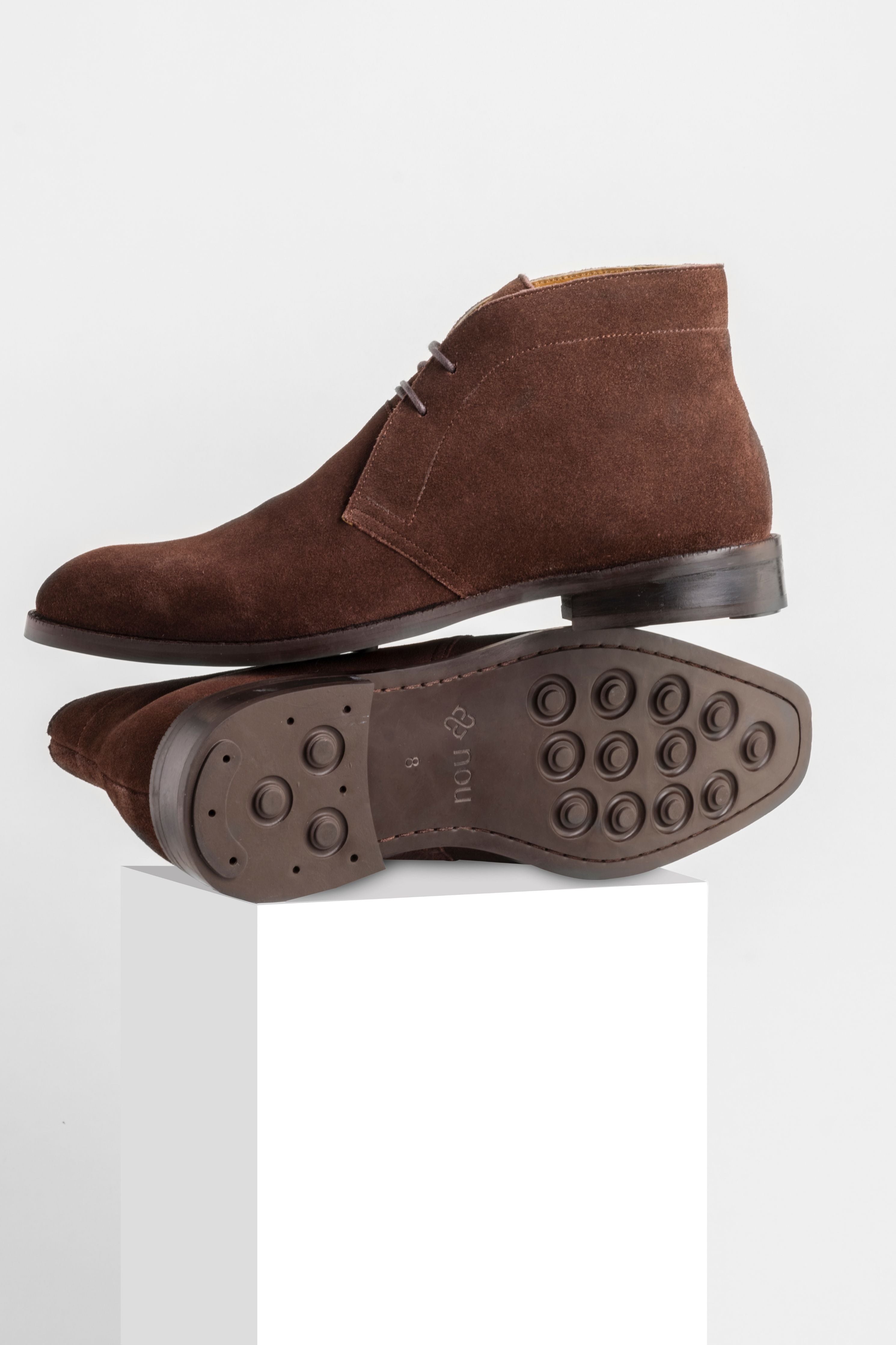 Chocolate Cord Boots