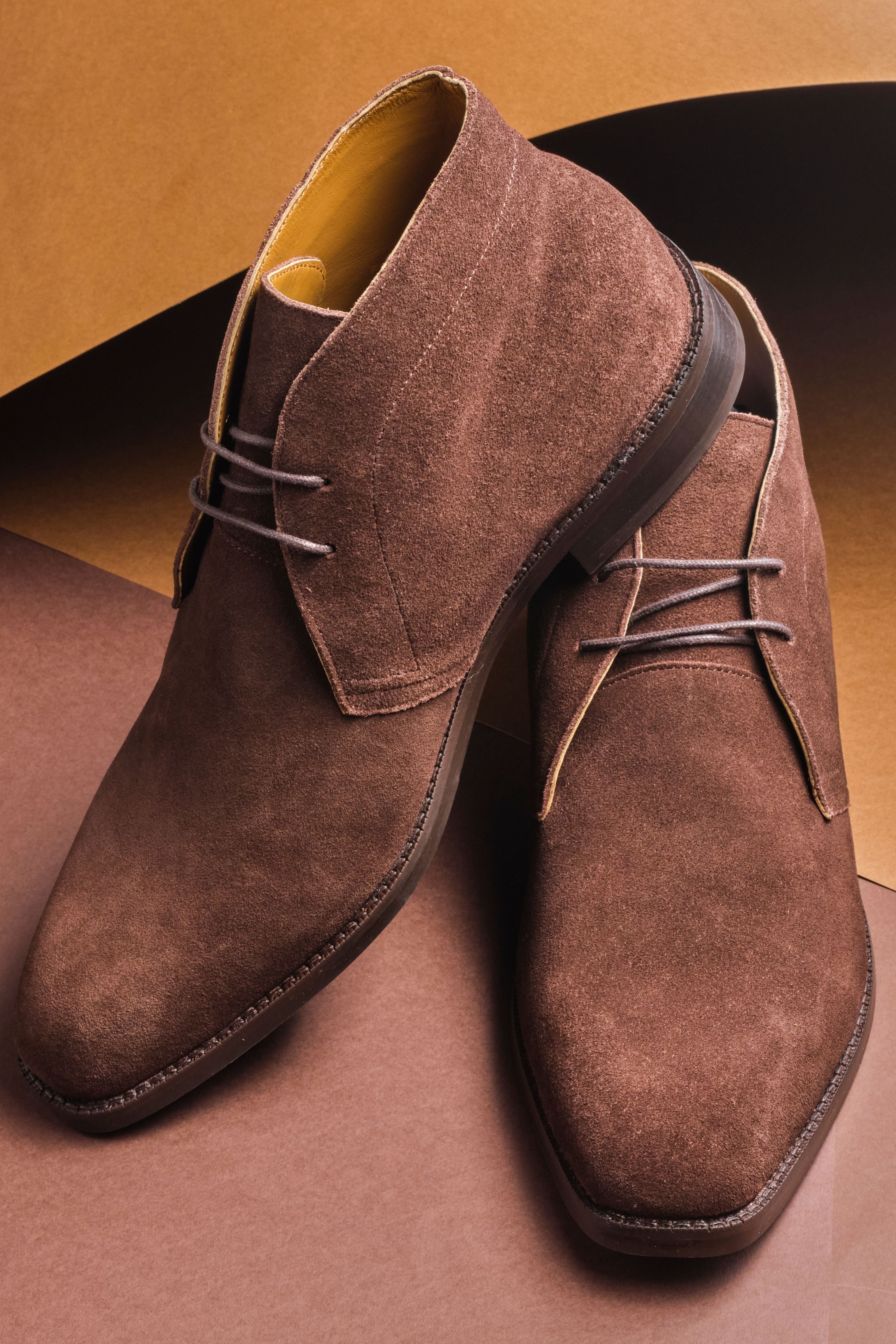 Chocolate Cord Boots