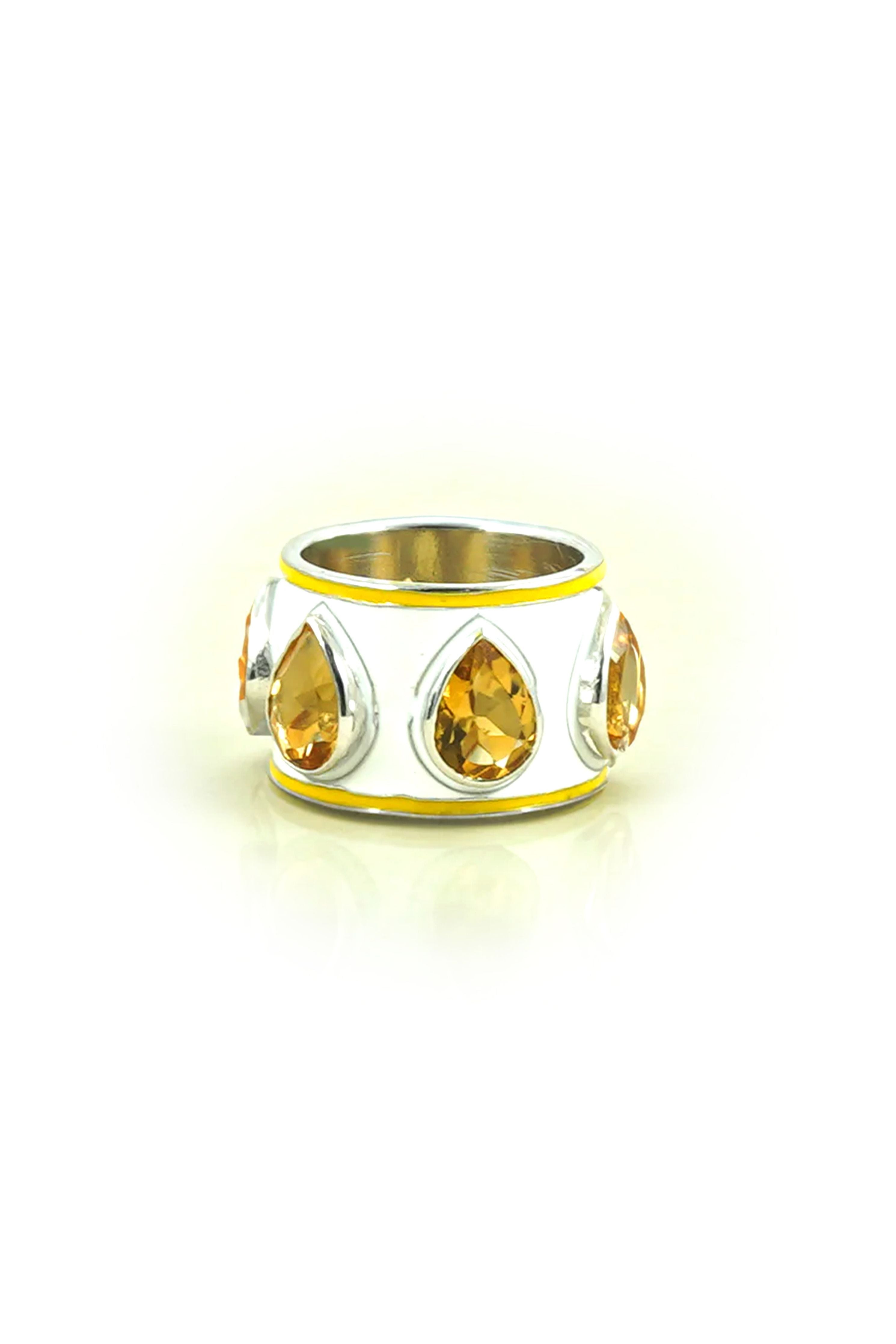 Citrine Glow Ring