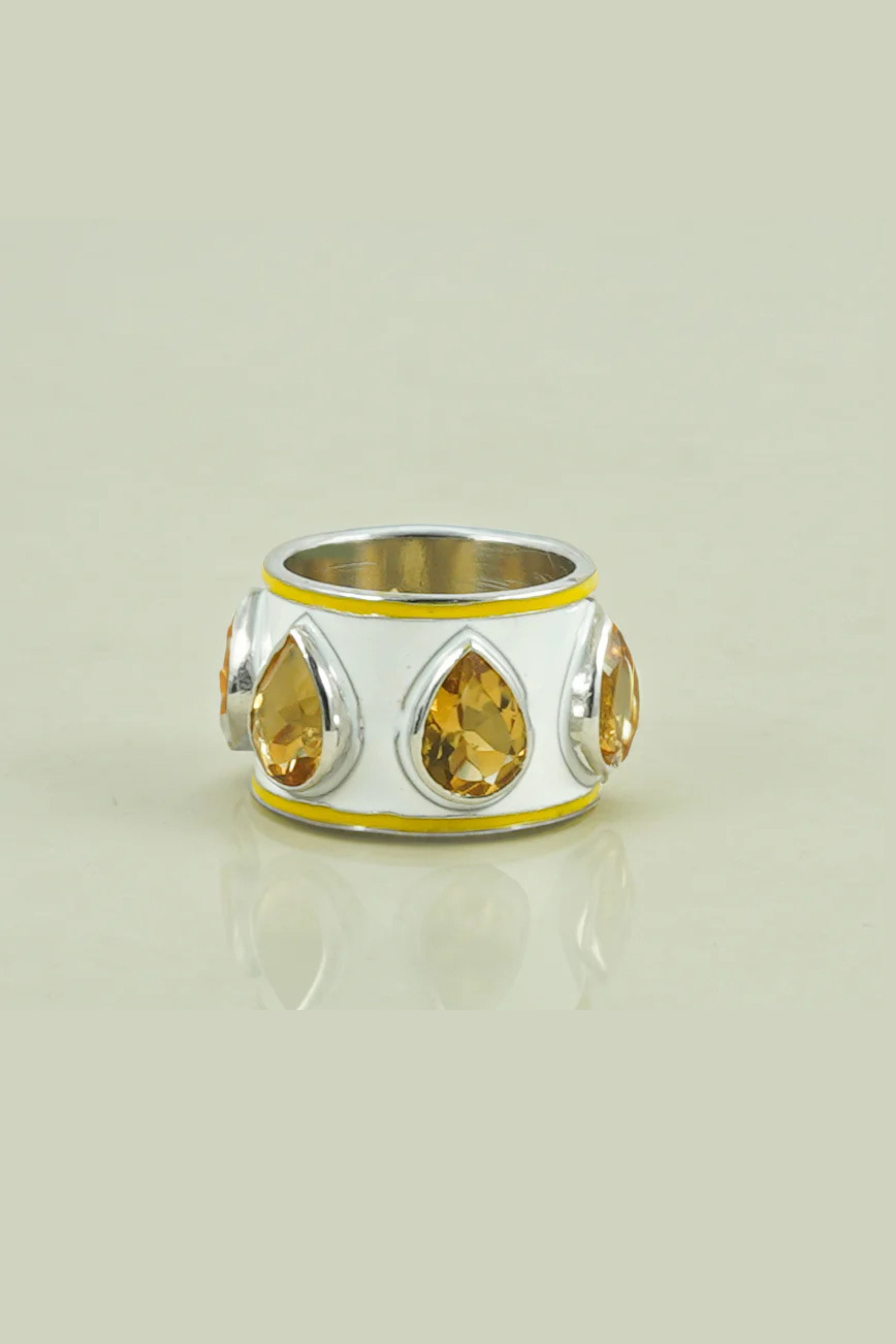 Citrine Glow Ring