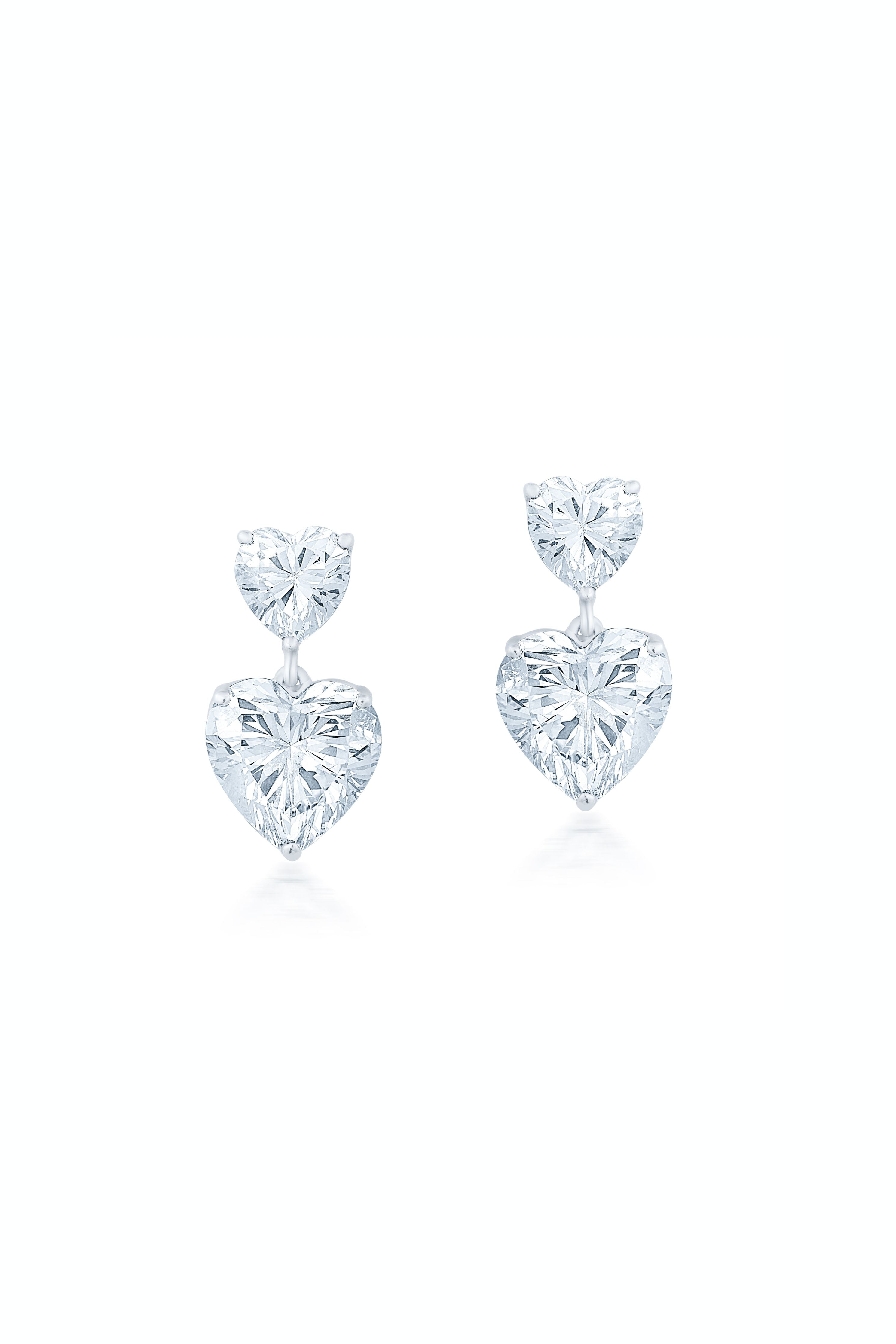 Classic Heart Cut Earrings