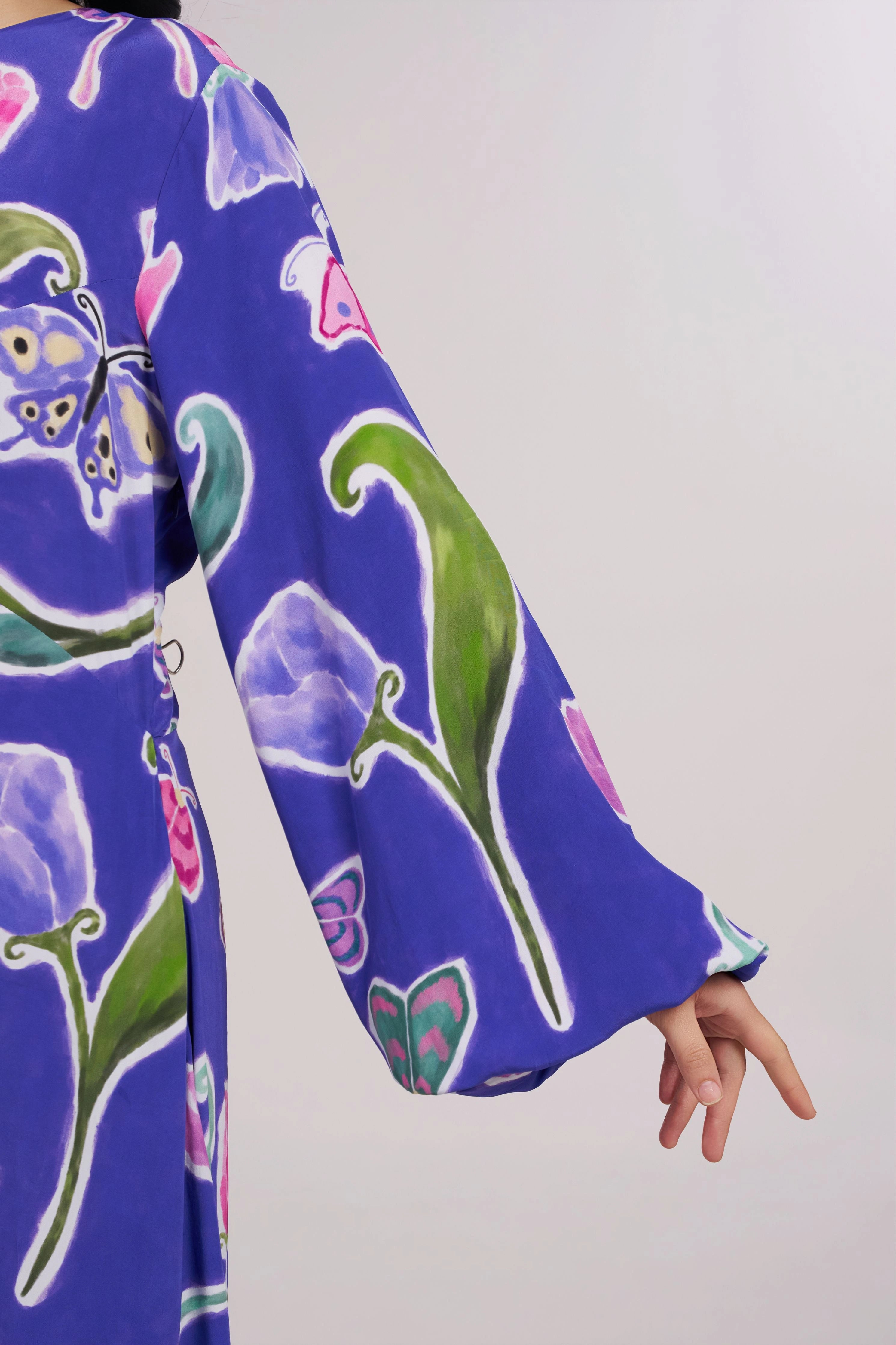 Midnight Tulip Maxi Dress
