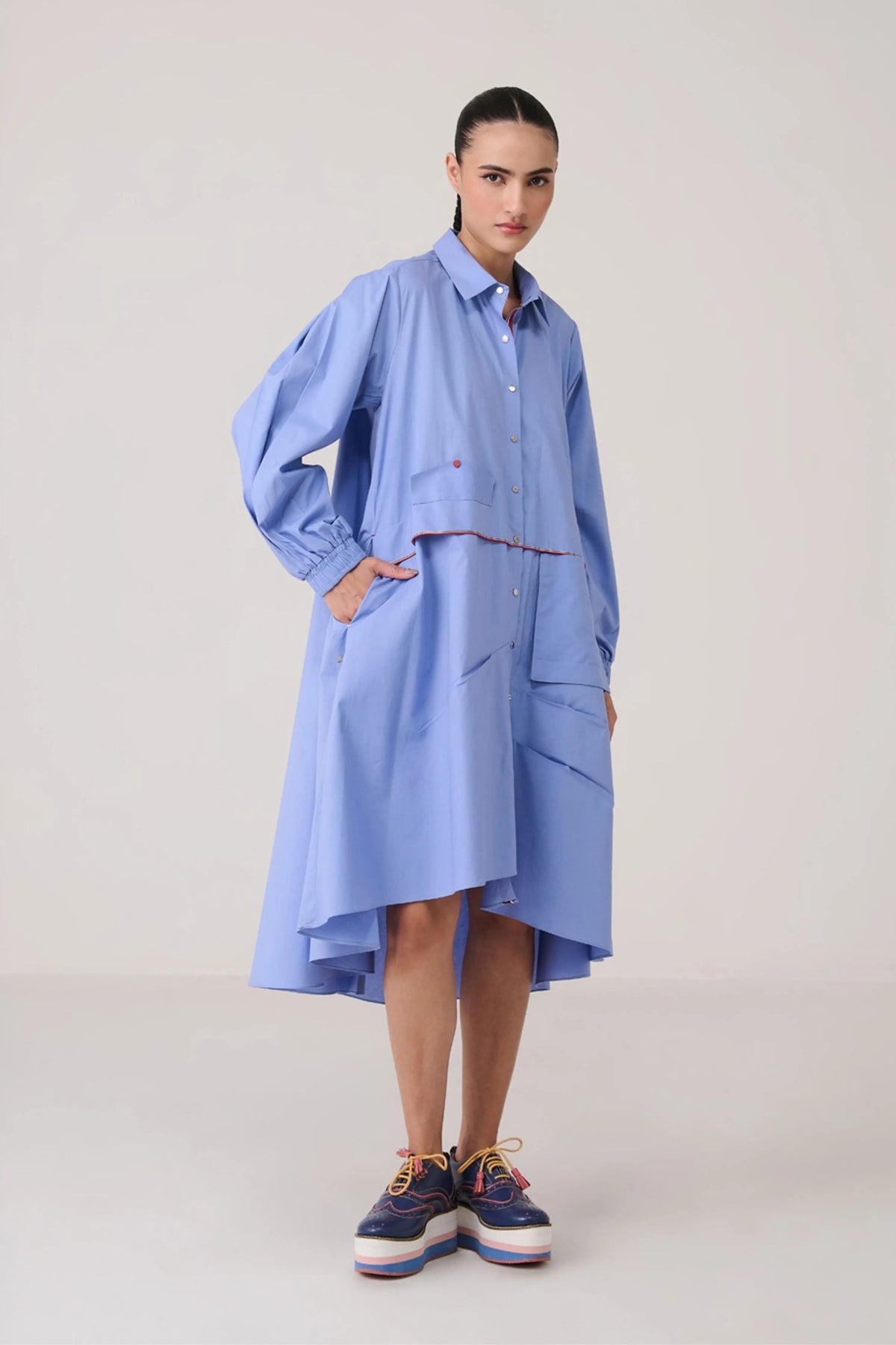 Daiki Shirt Dress