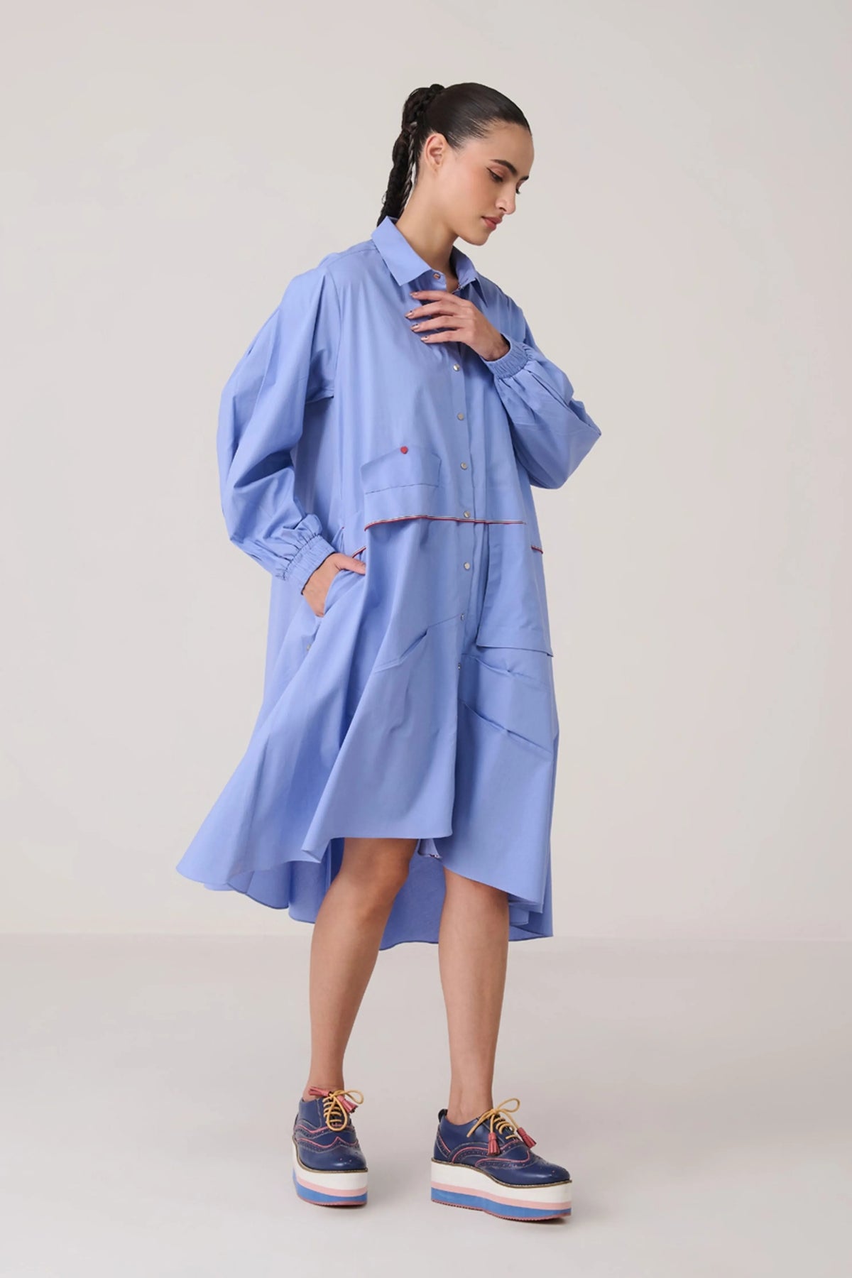 Daiki Shirt Dress