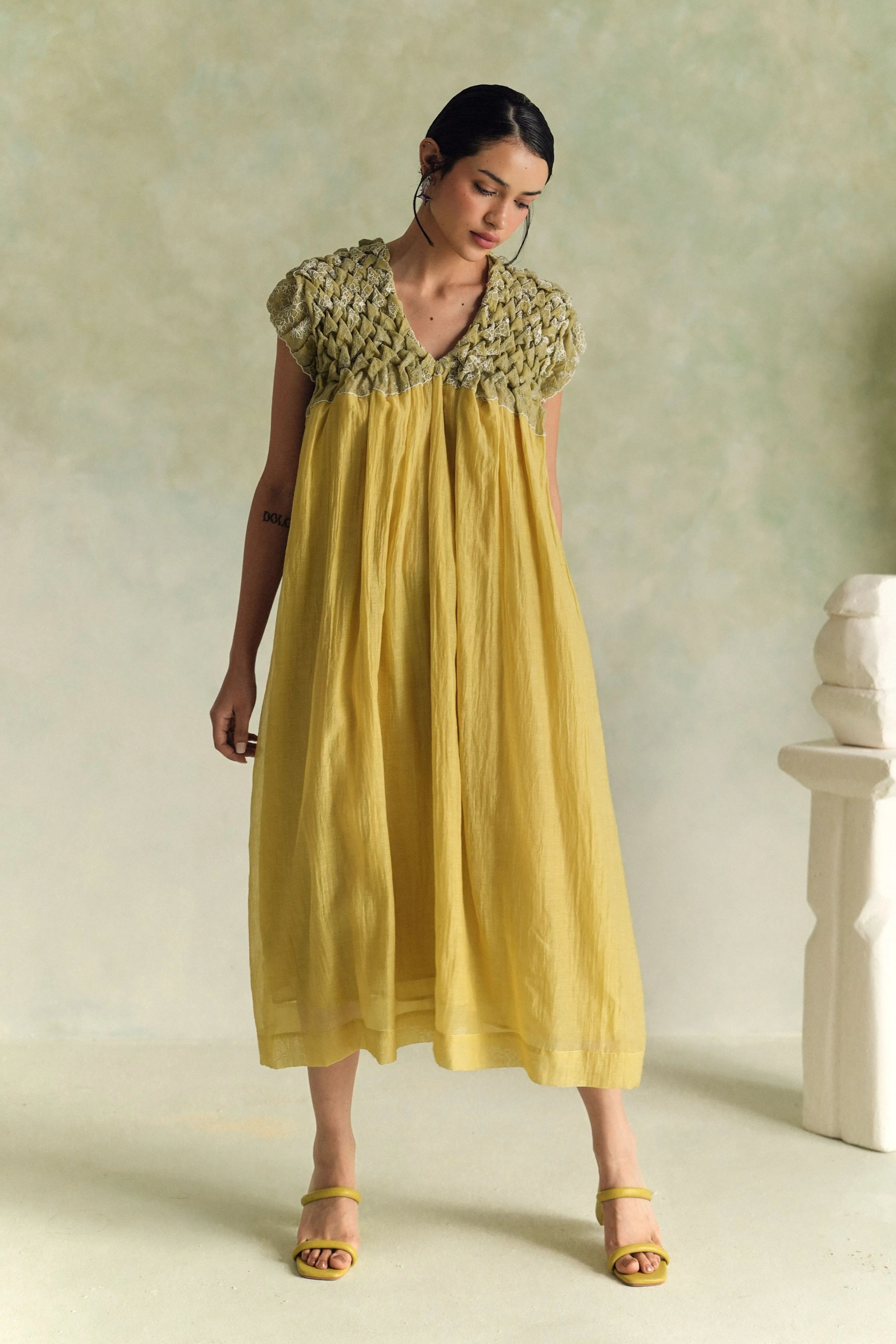 Petal Drift Dress