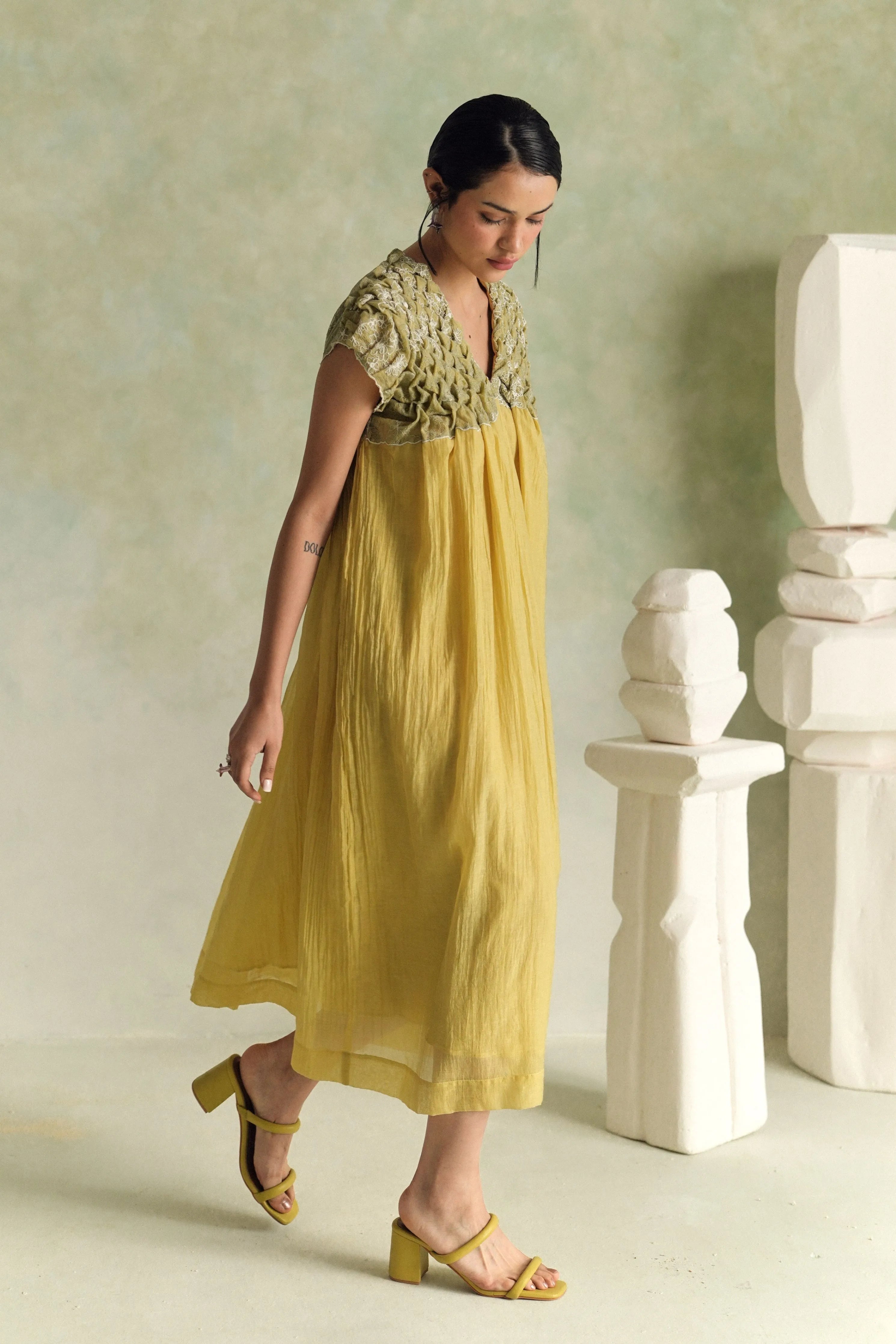 Petal Drift Dress