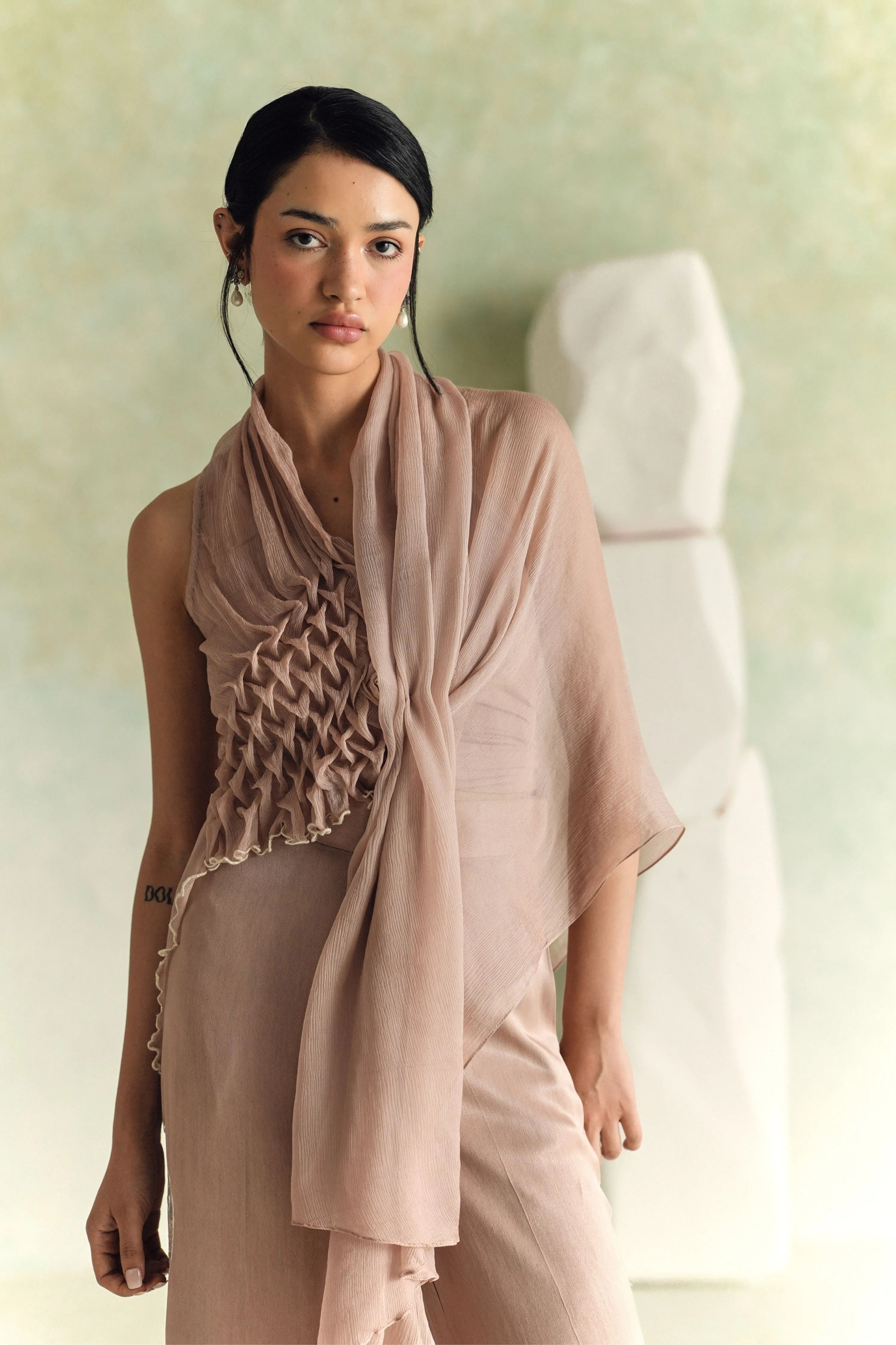 Rose Veil Co-Ord Set