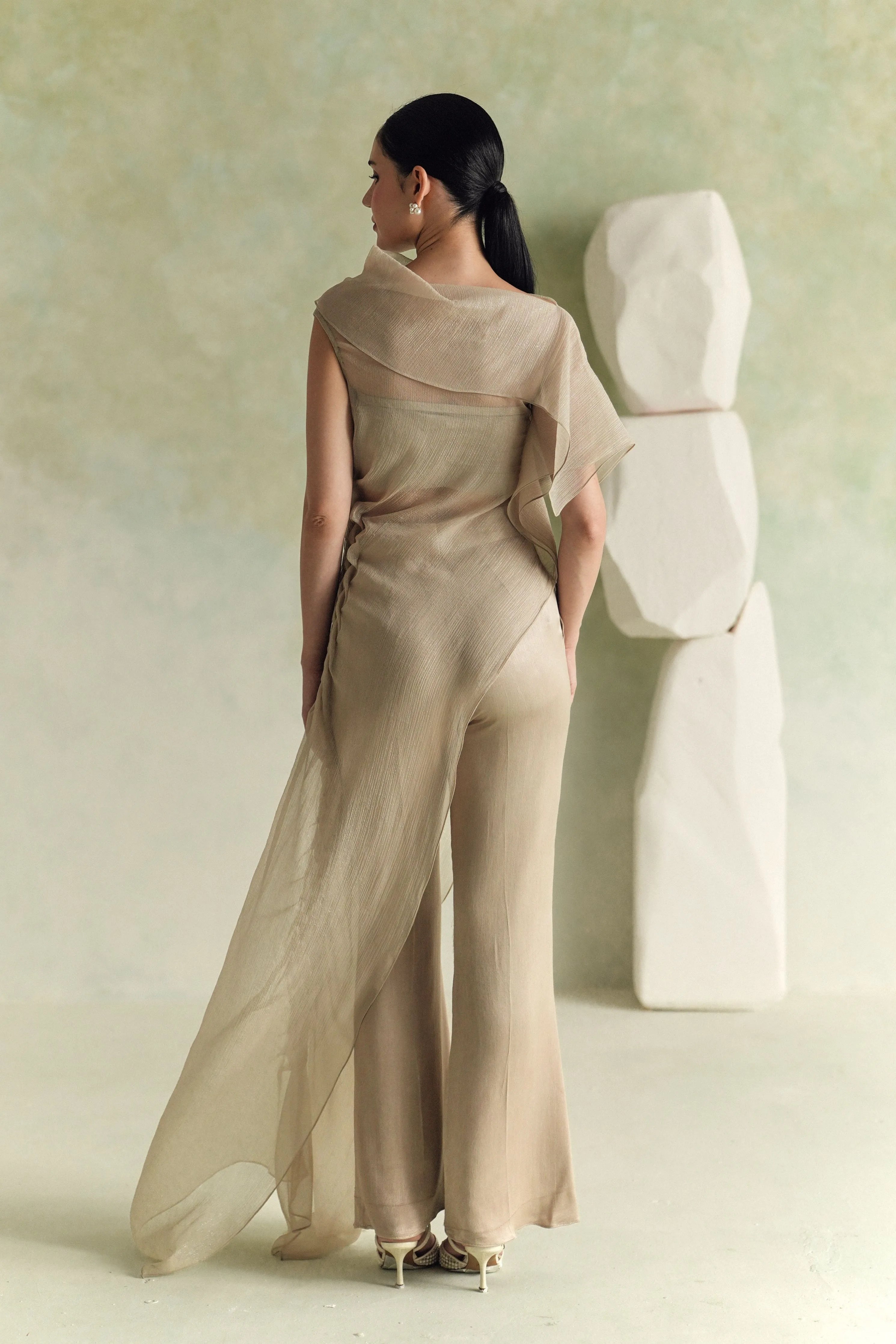 Champagne Sculpt Co-Ord Set
