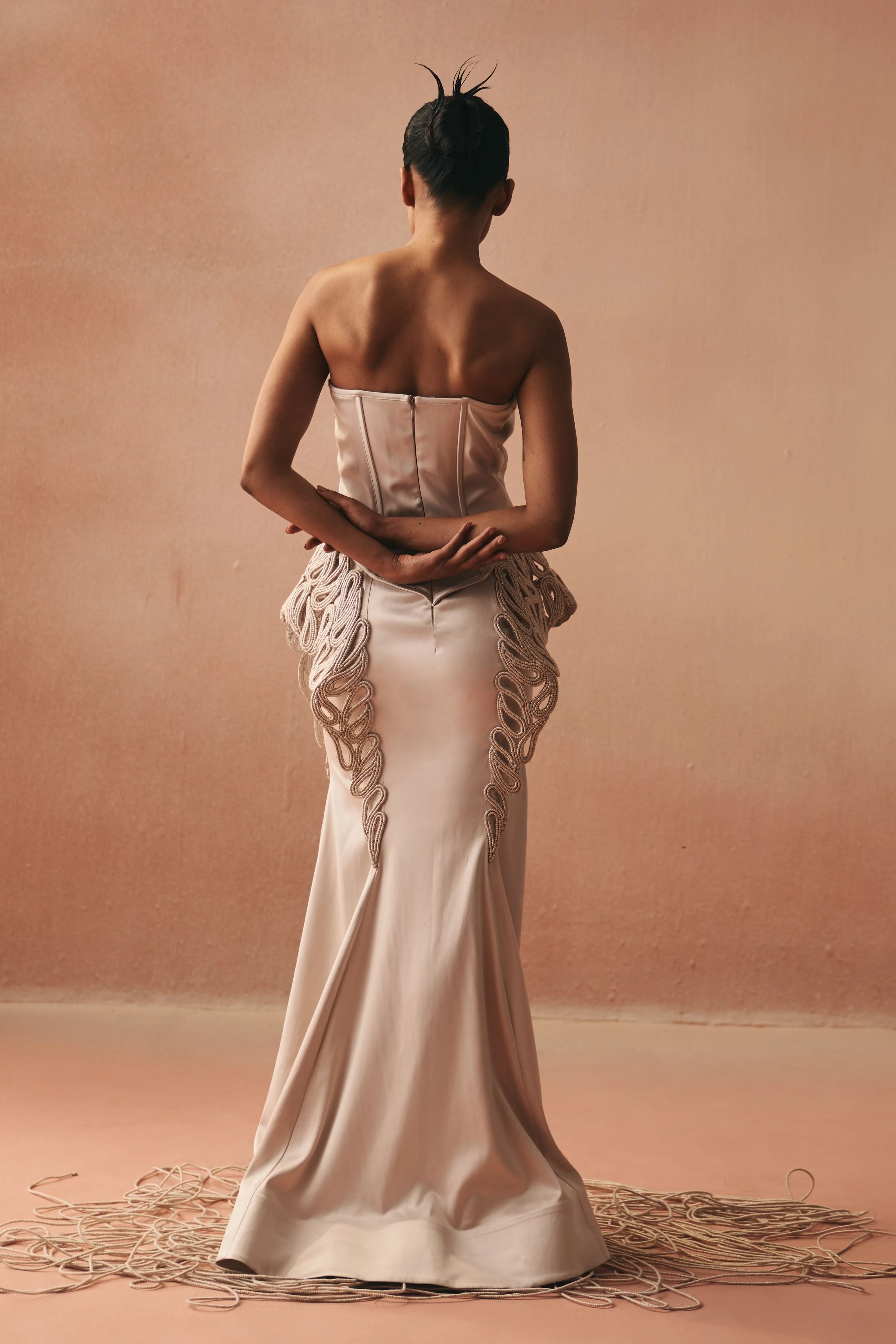 Zikaron Corset Skirt Set