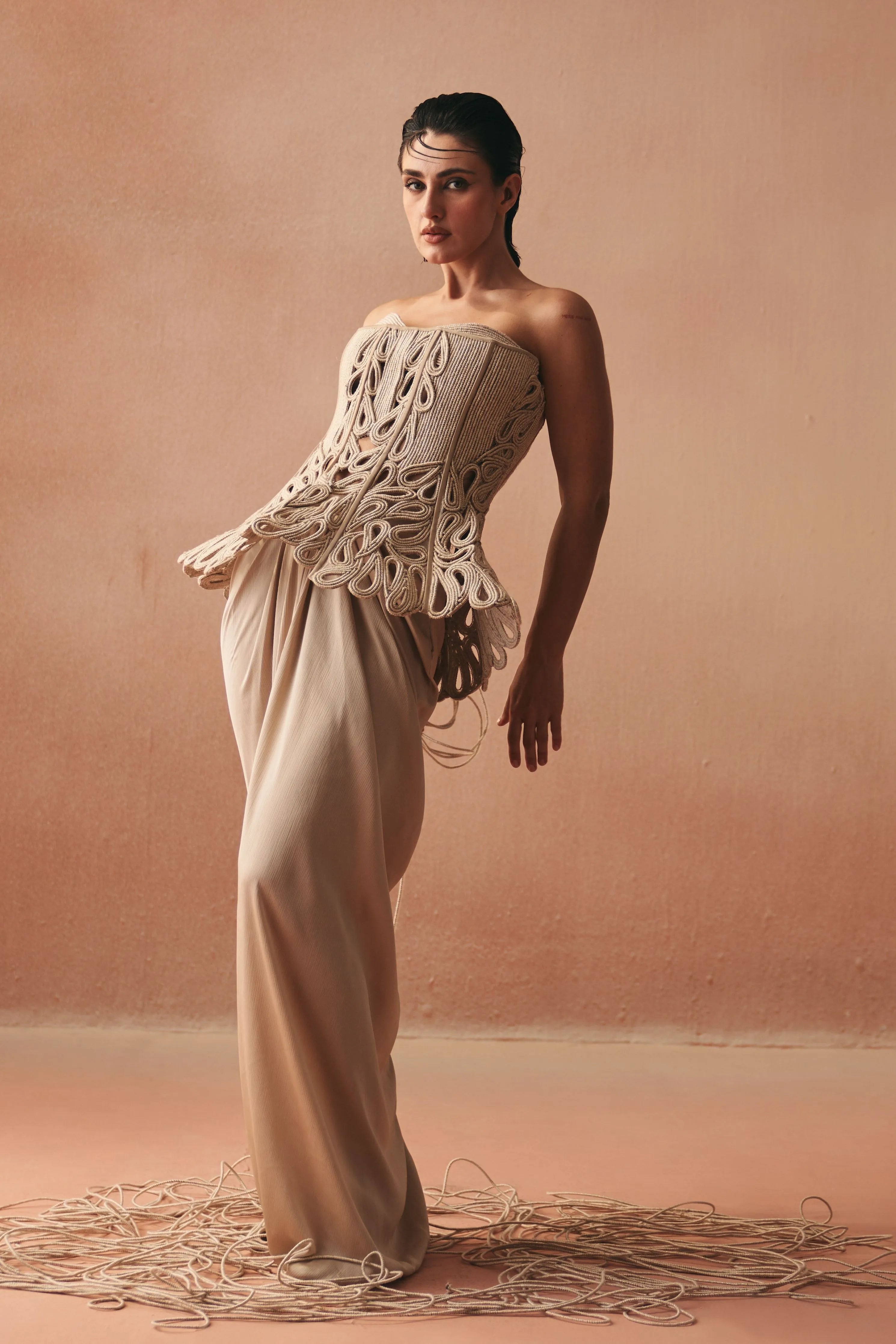 Manacle Corset Skirt Set