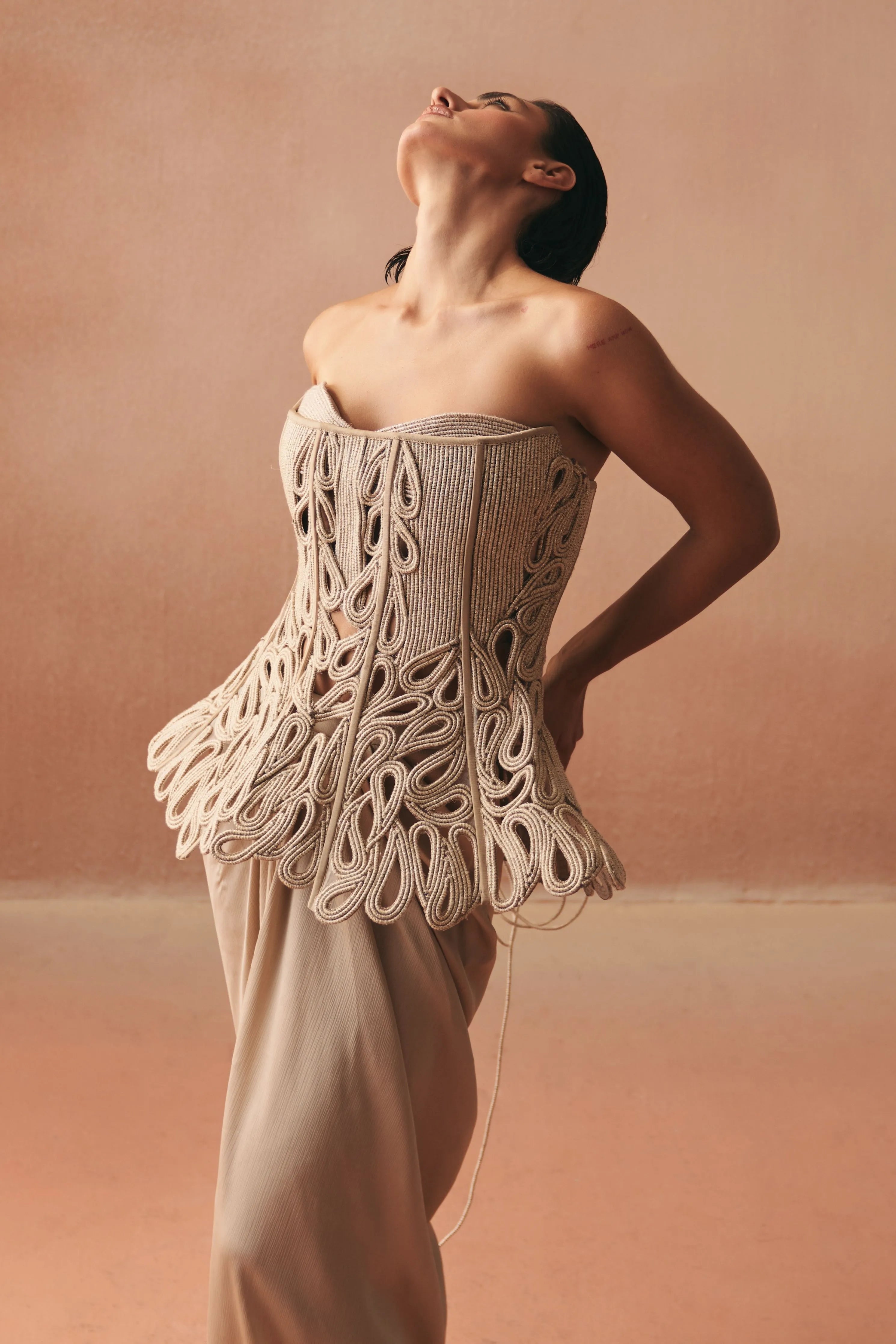 Manacle Corset Skirt Set