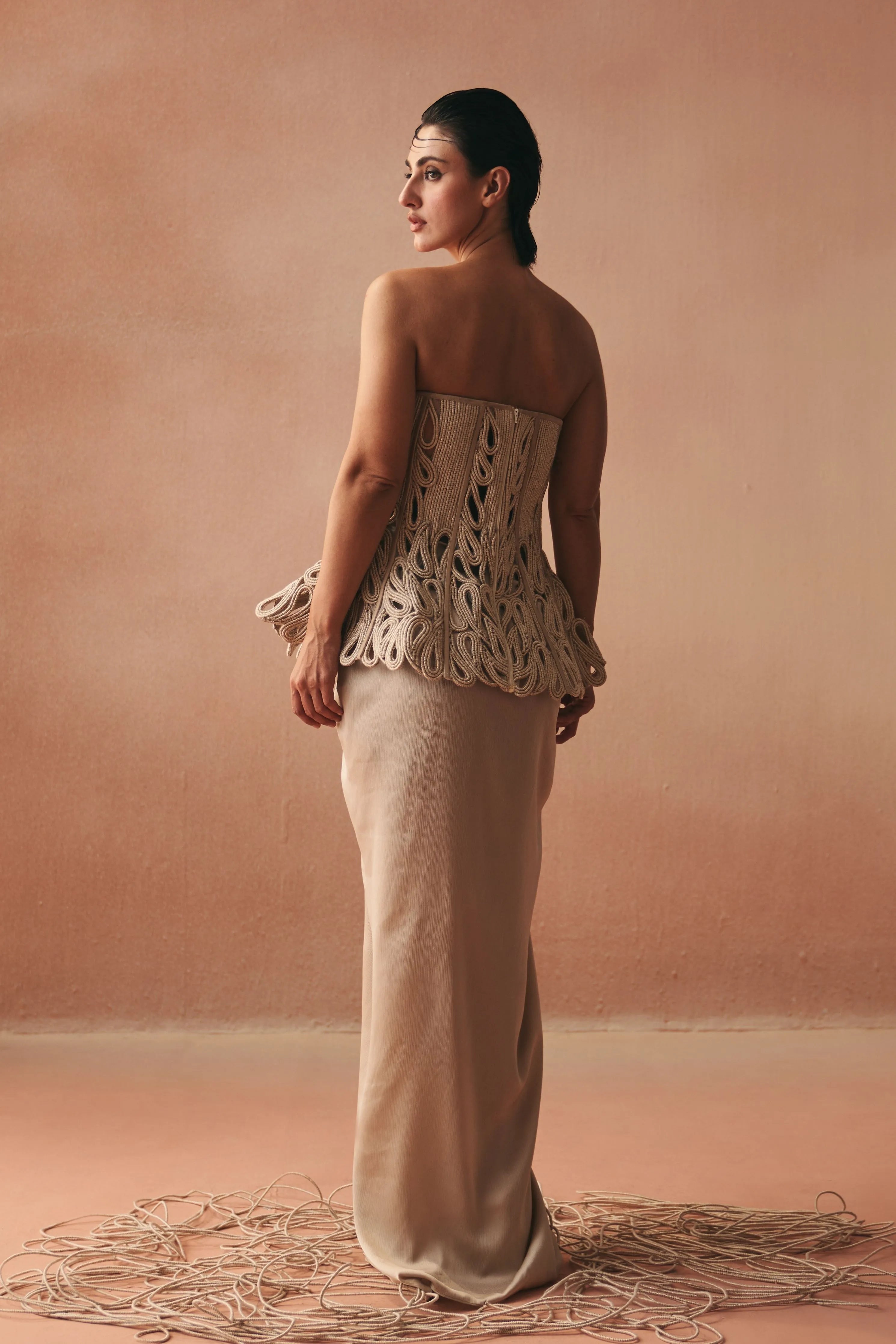 Manacle Corset Skirt Set