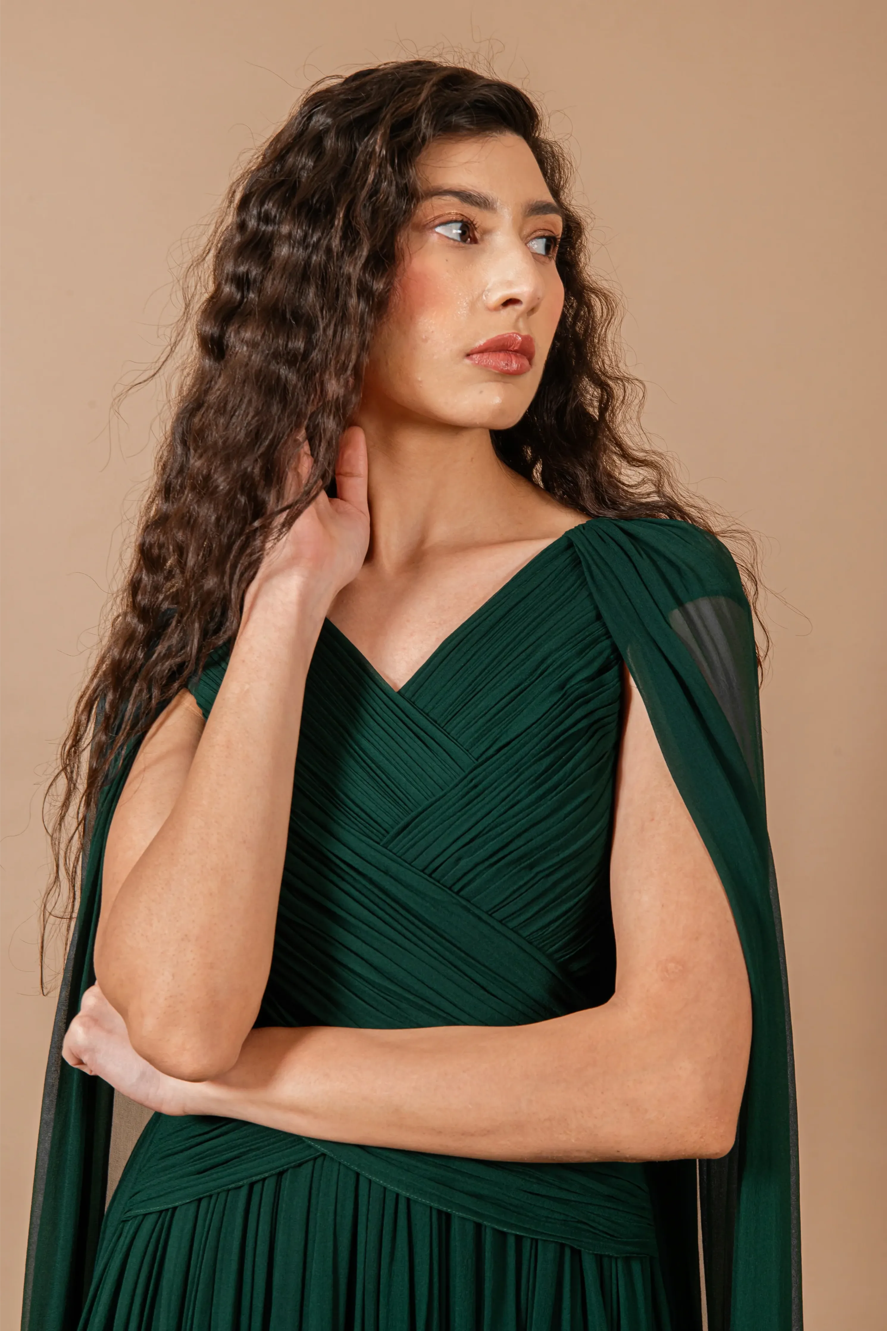 Iris Criss Cross Gown