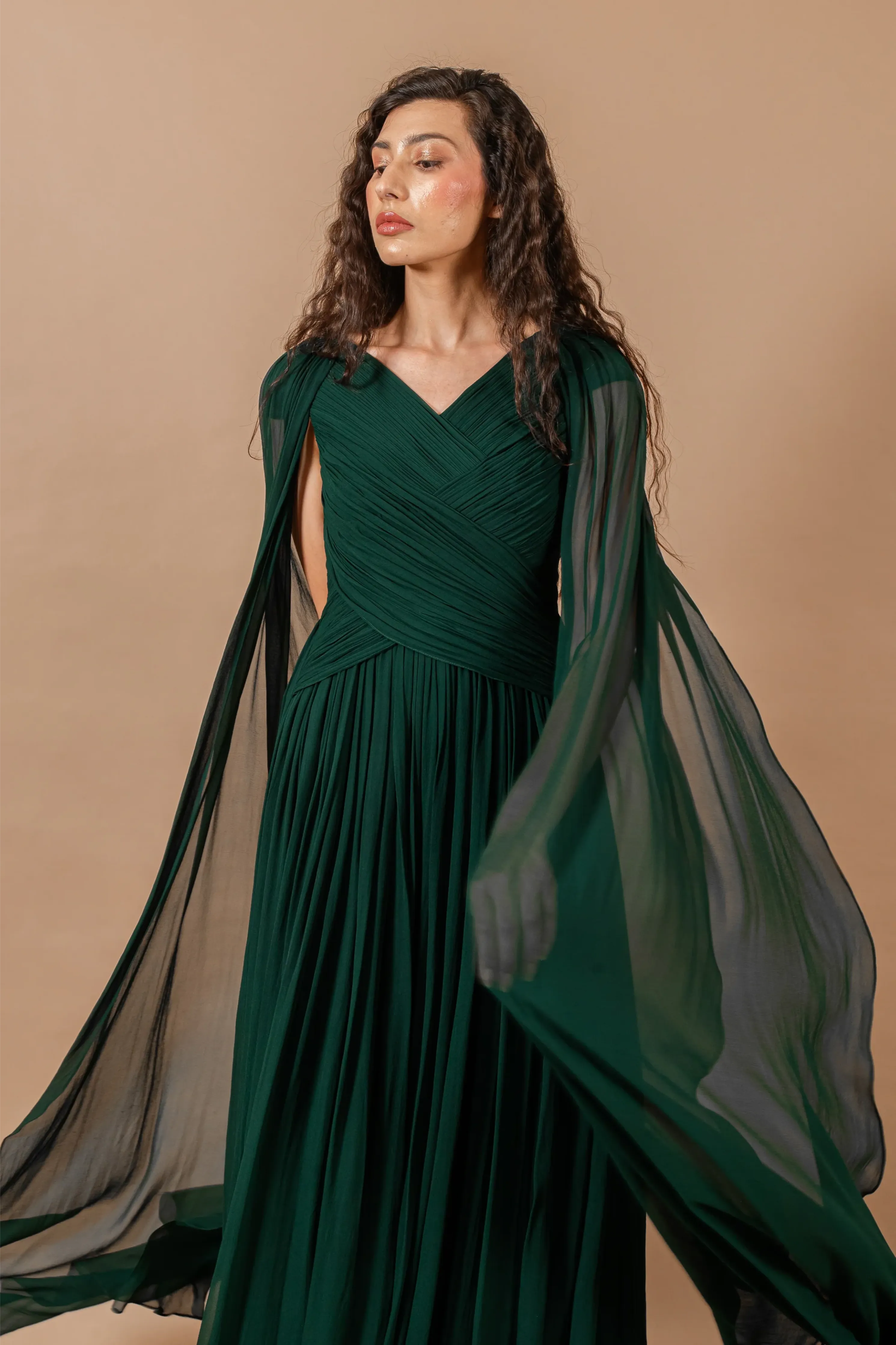 Iris Criss Cross Gown