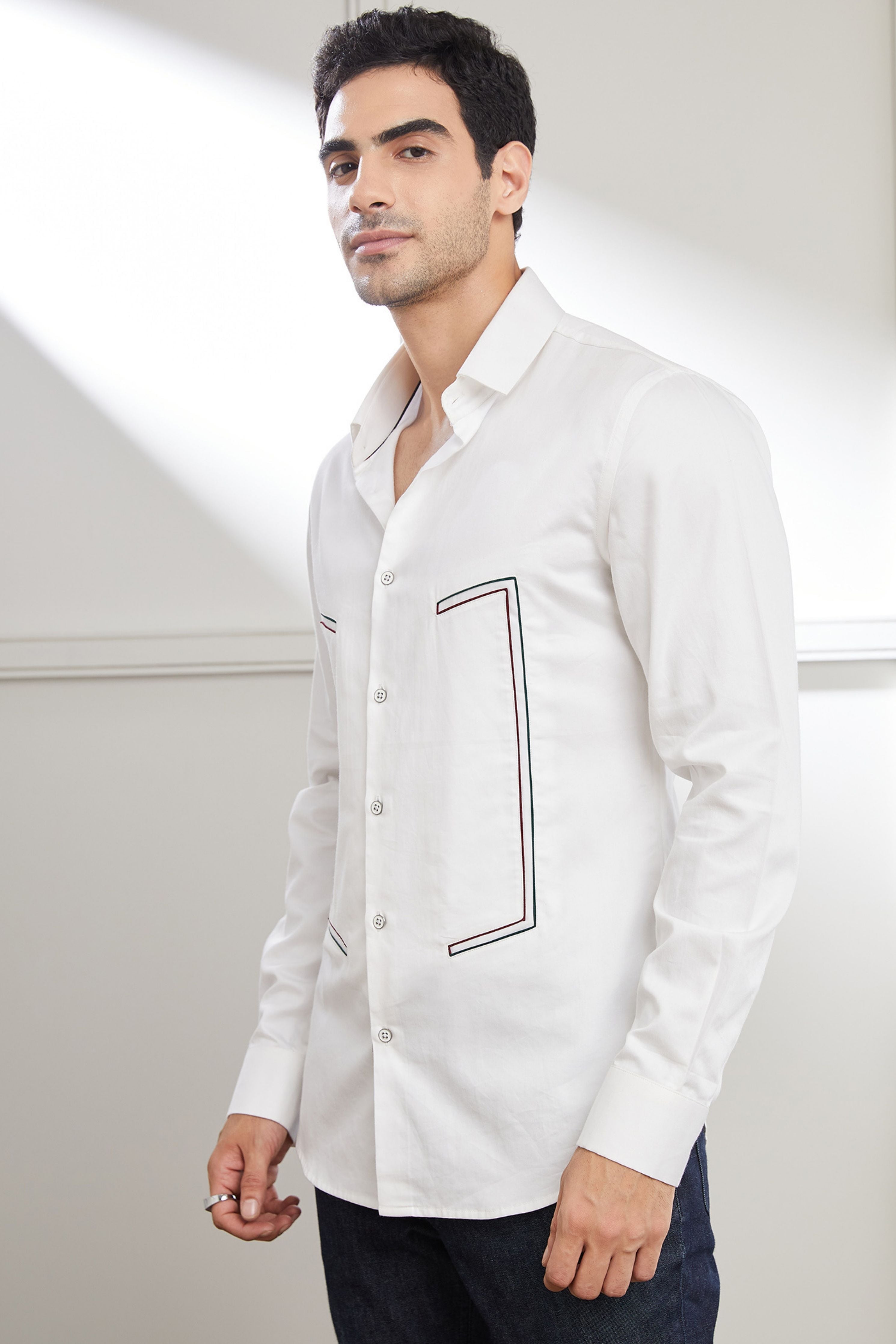 Duo Piping Shirt
