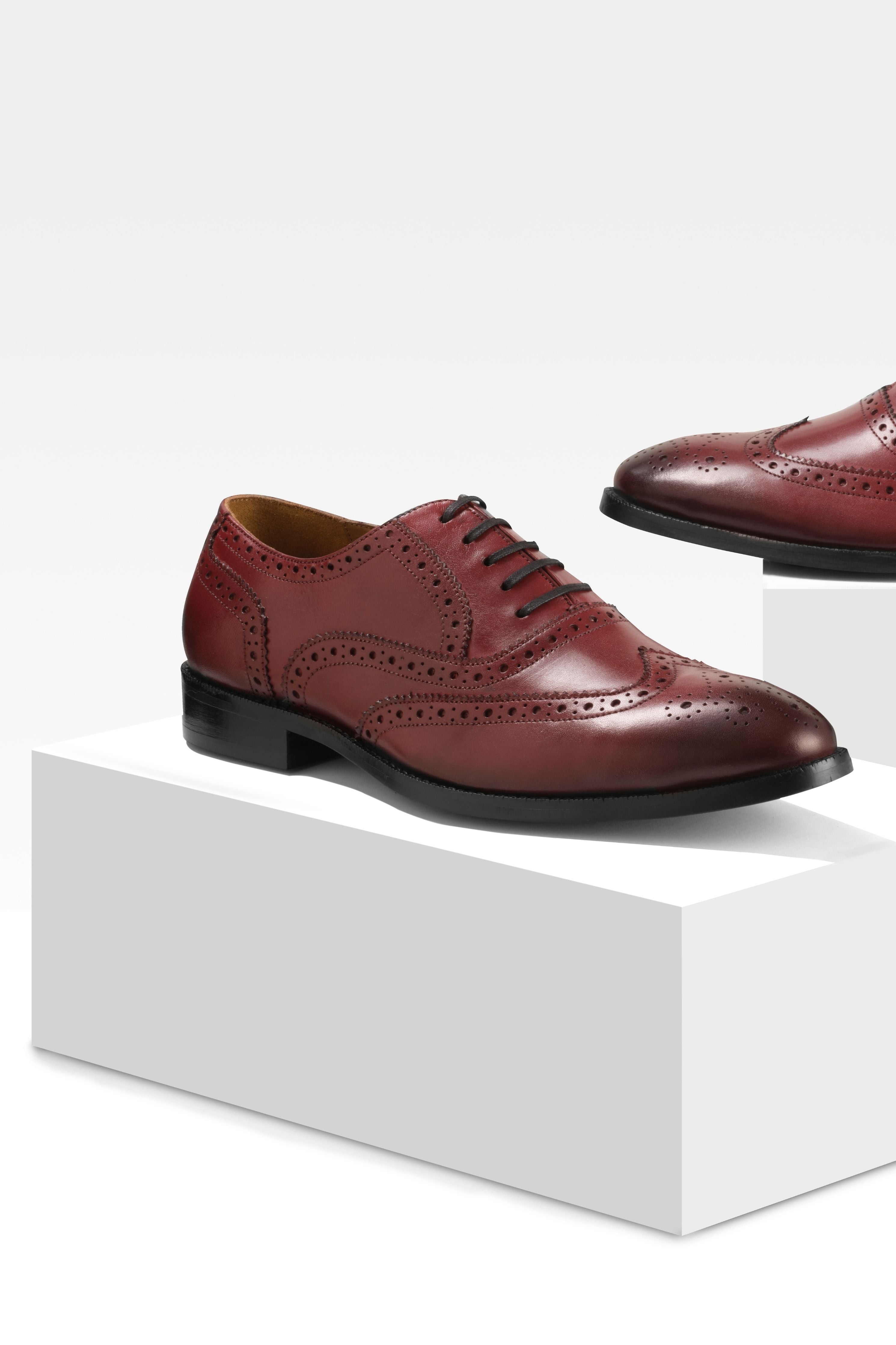 Deep Burgundy Scott Brouge