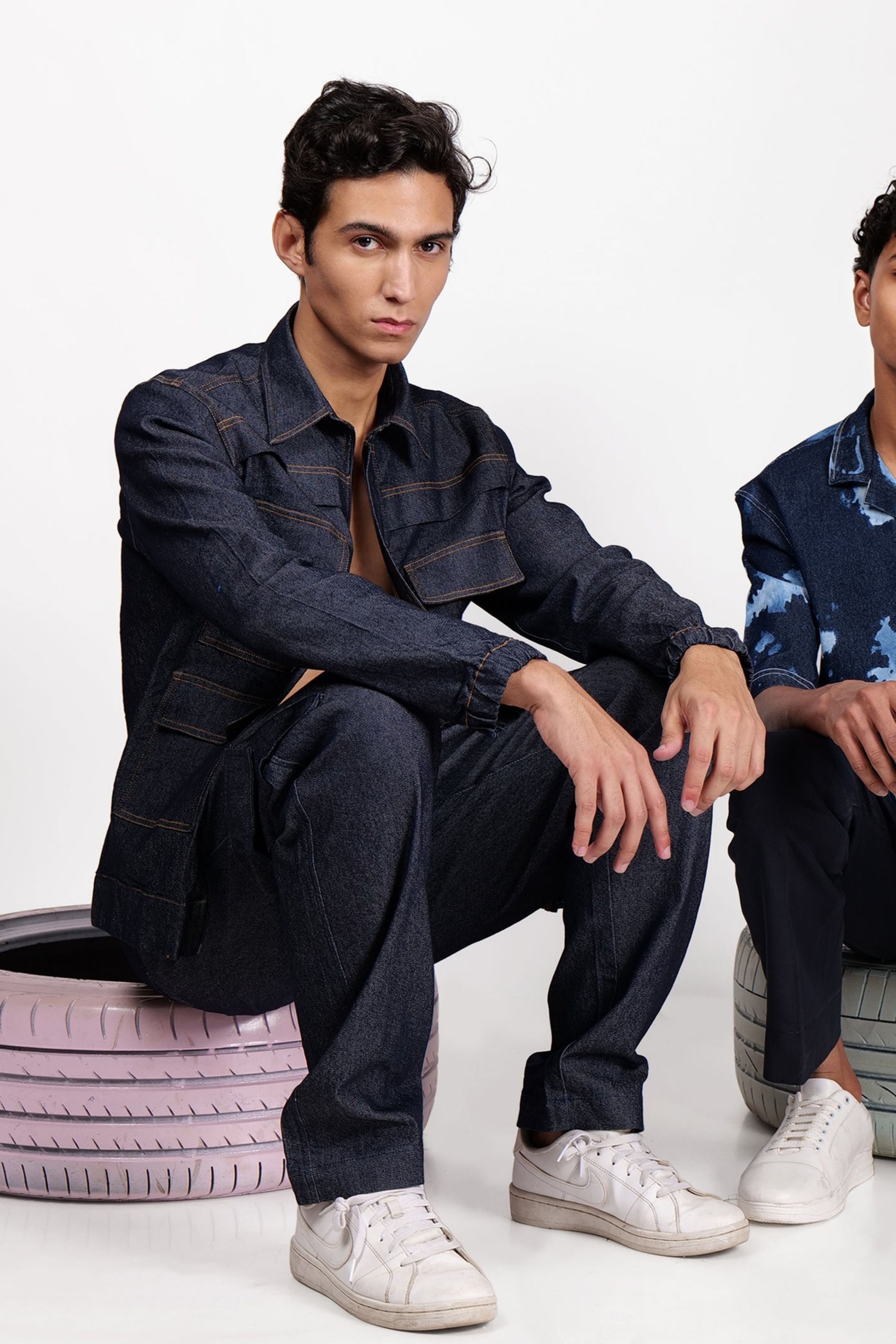 Denim Utility Jacket