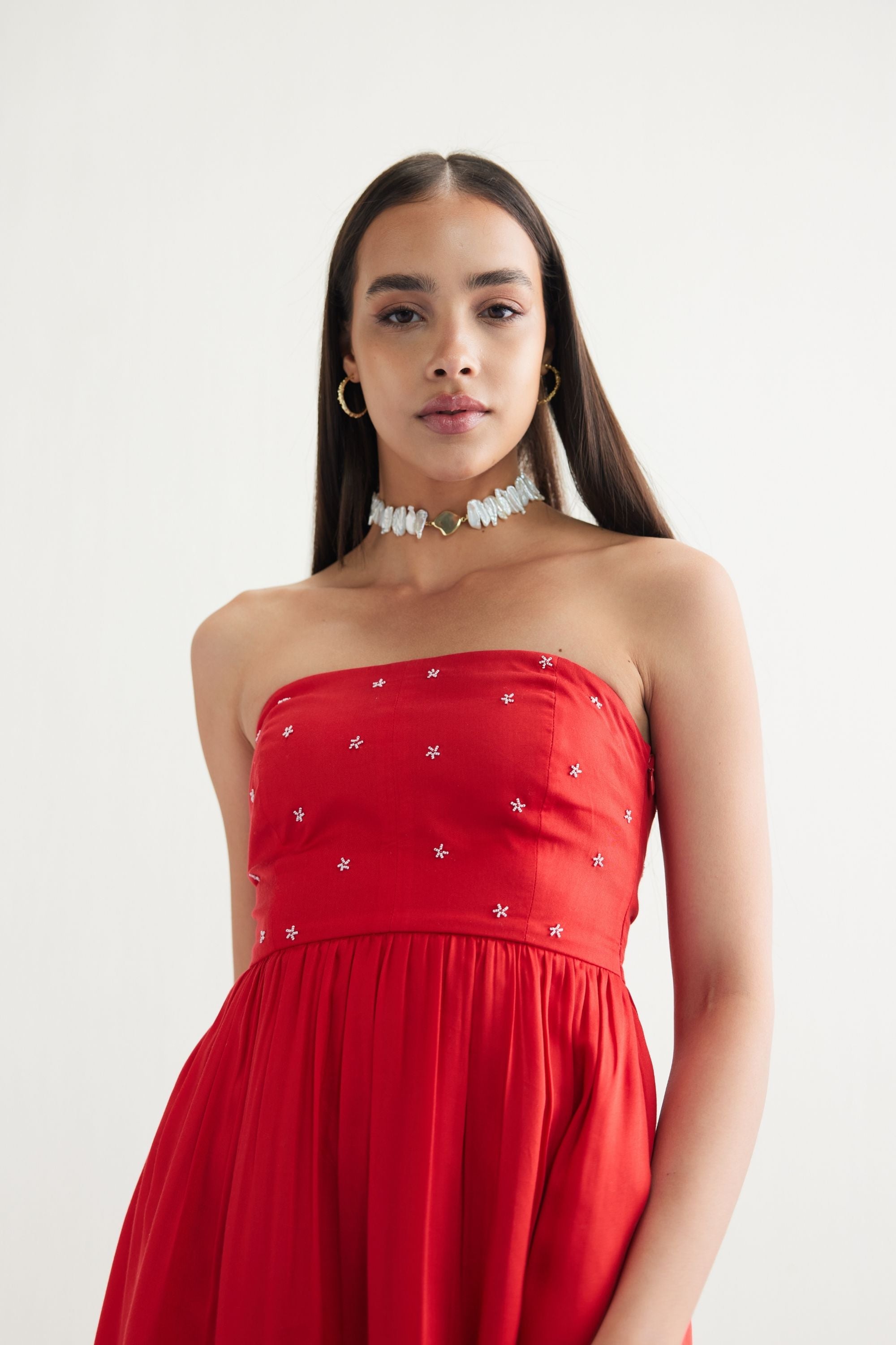Dreamy Tencel Tube Dress