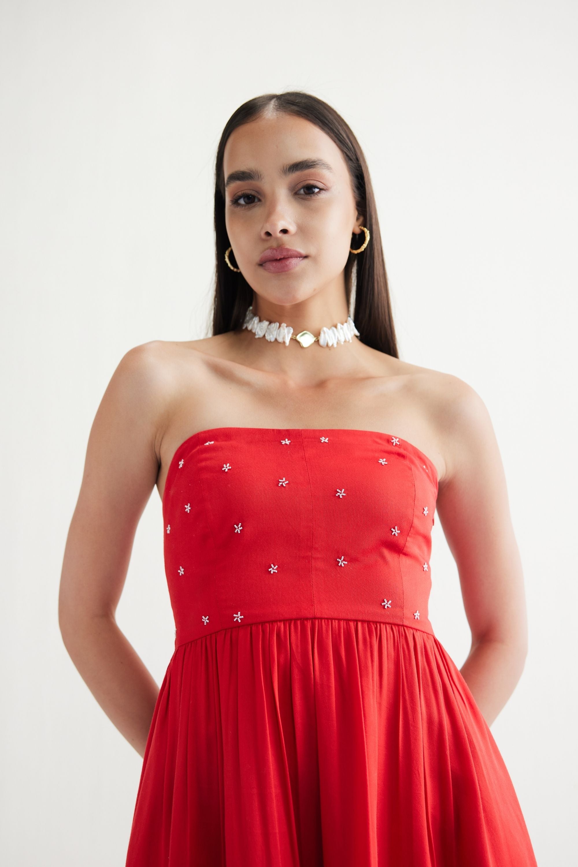 Dreamy Tencel Tube Dress