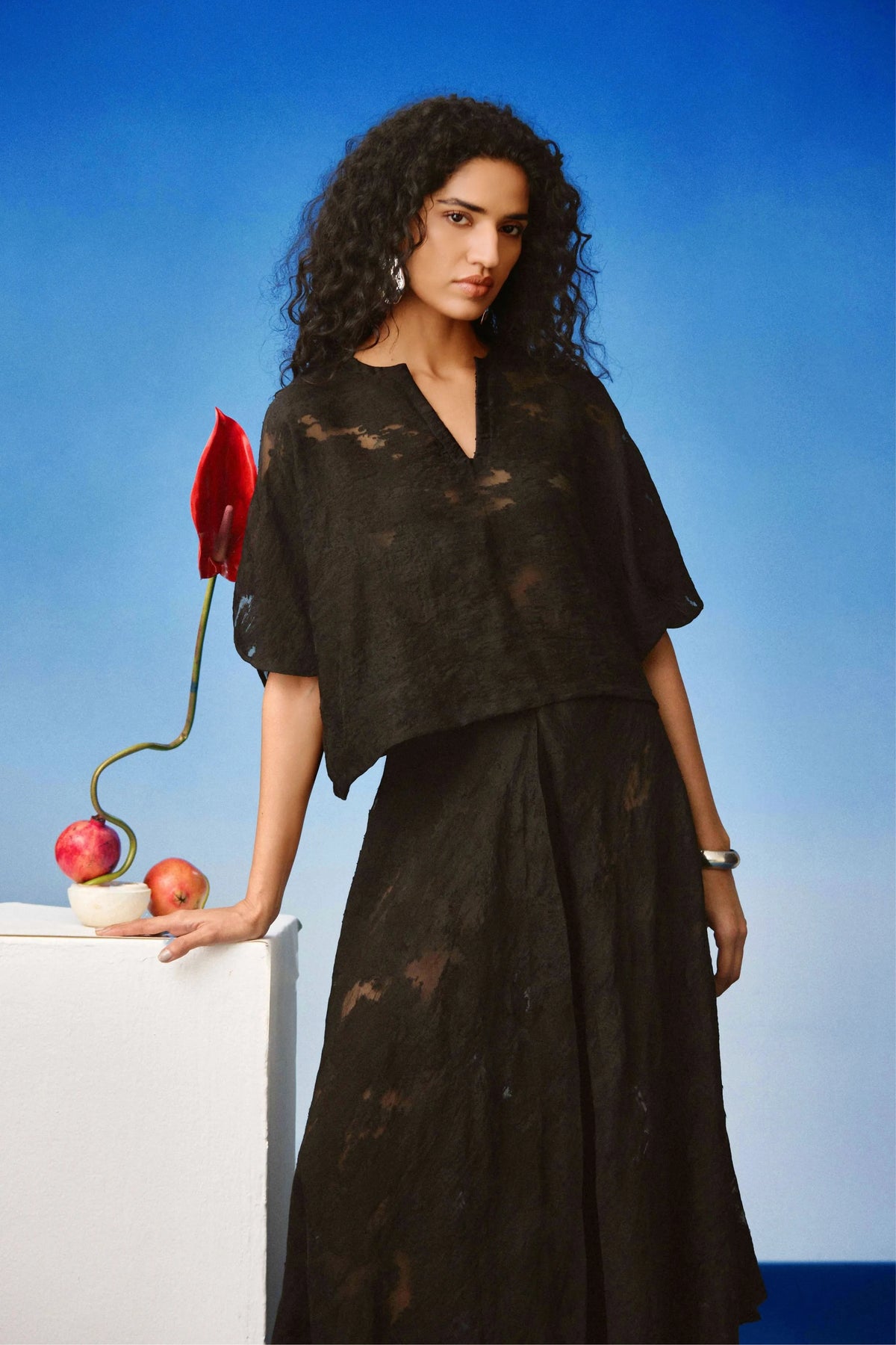 black Riva Co-ord Set