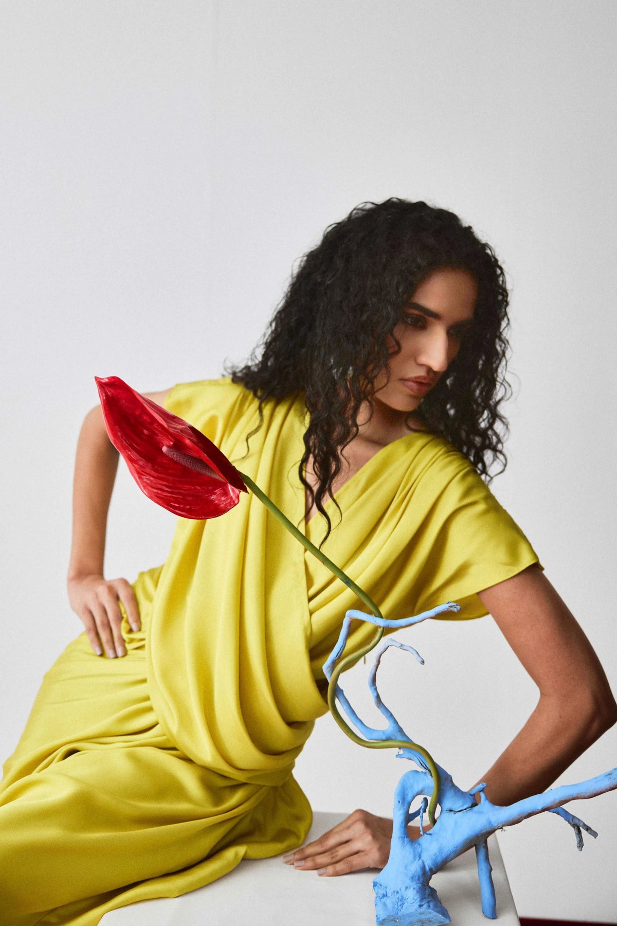 Sway Draped Dress
