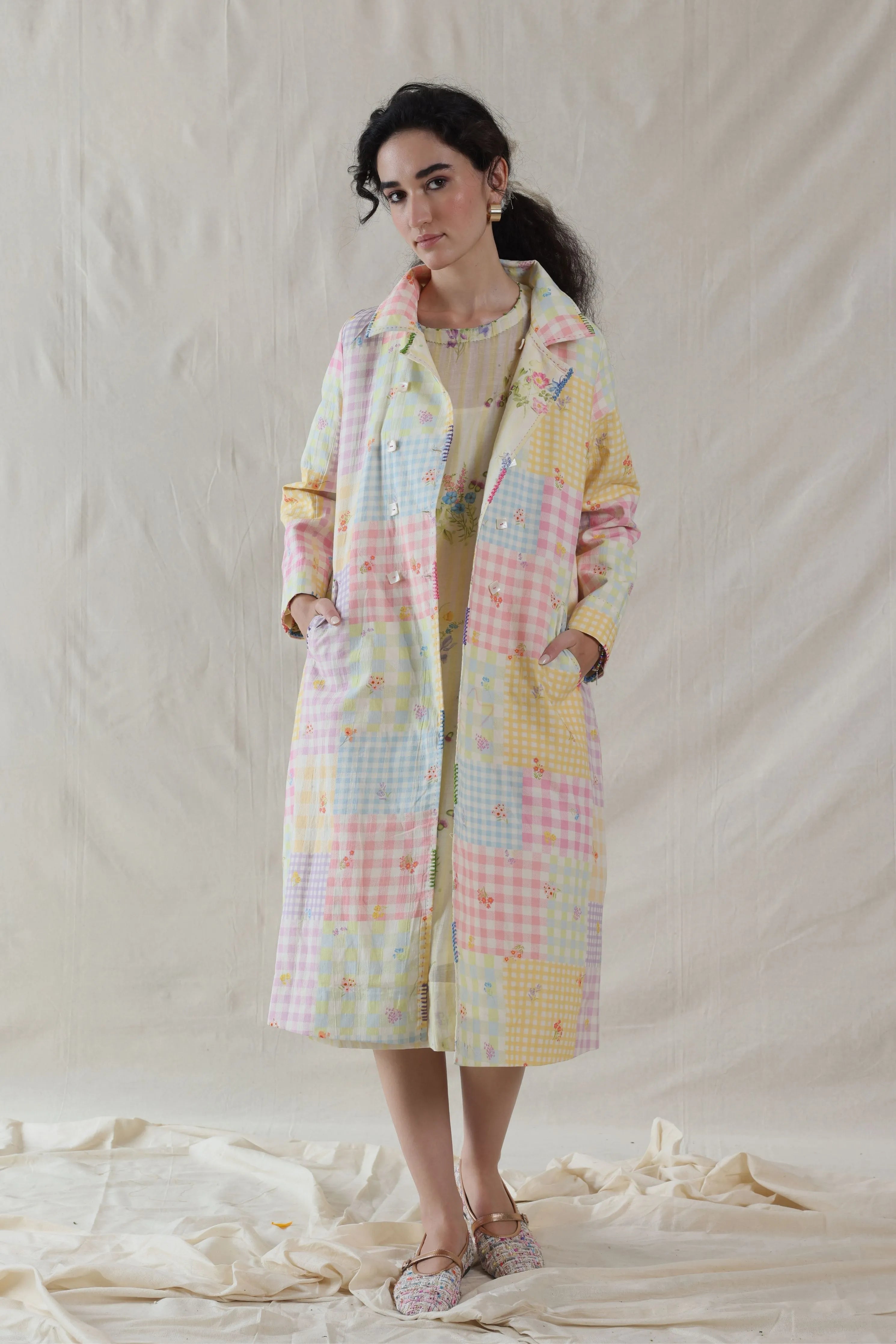 Hand Woven Cotton Silk Jacket