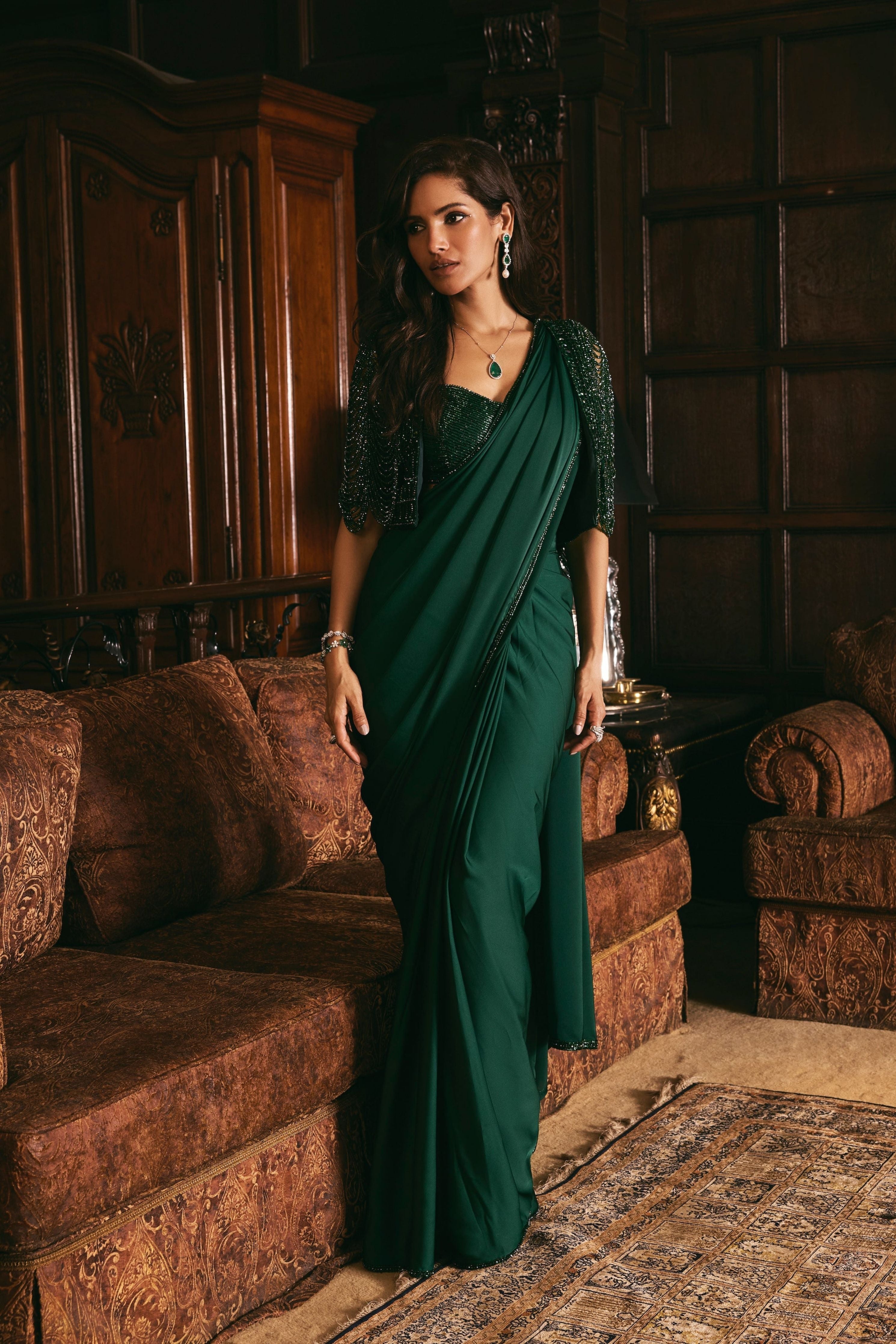 Illusion Saree Set