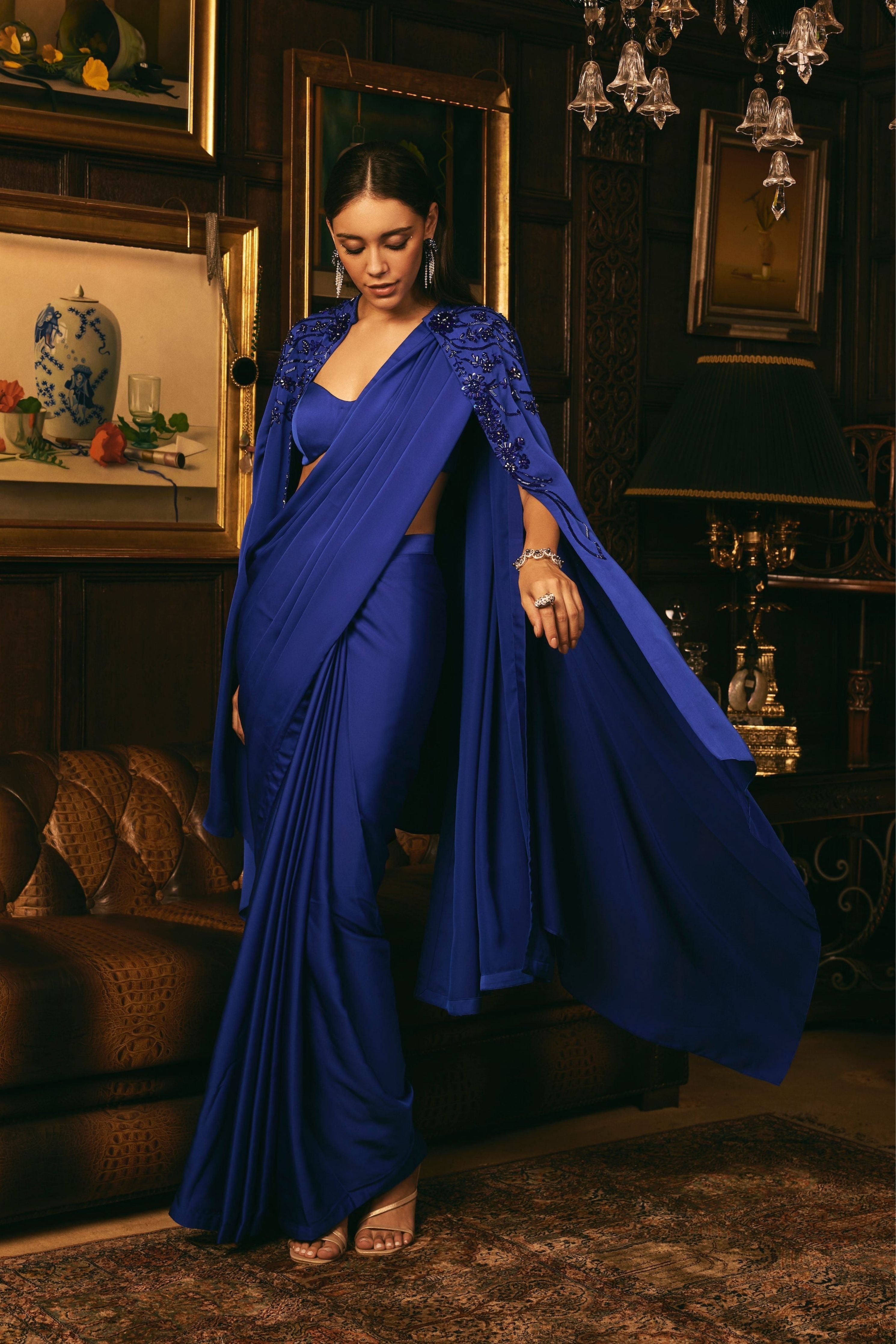 Demure Grace Saree Set