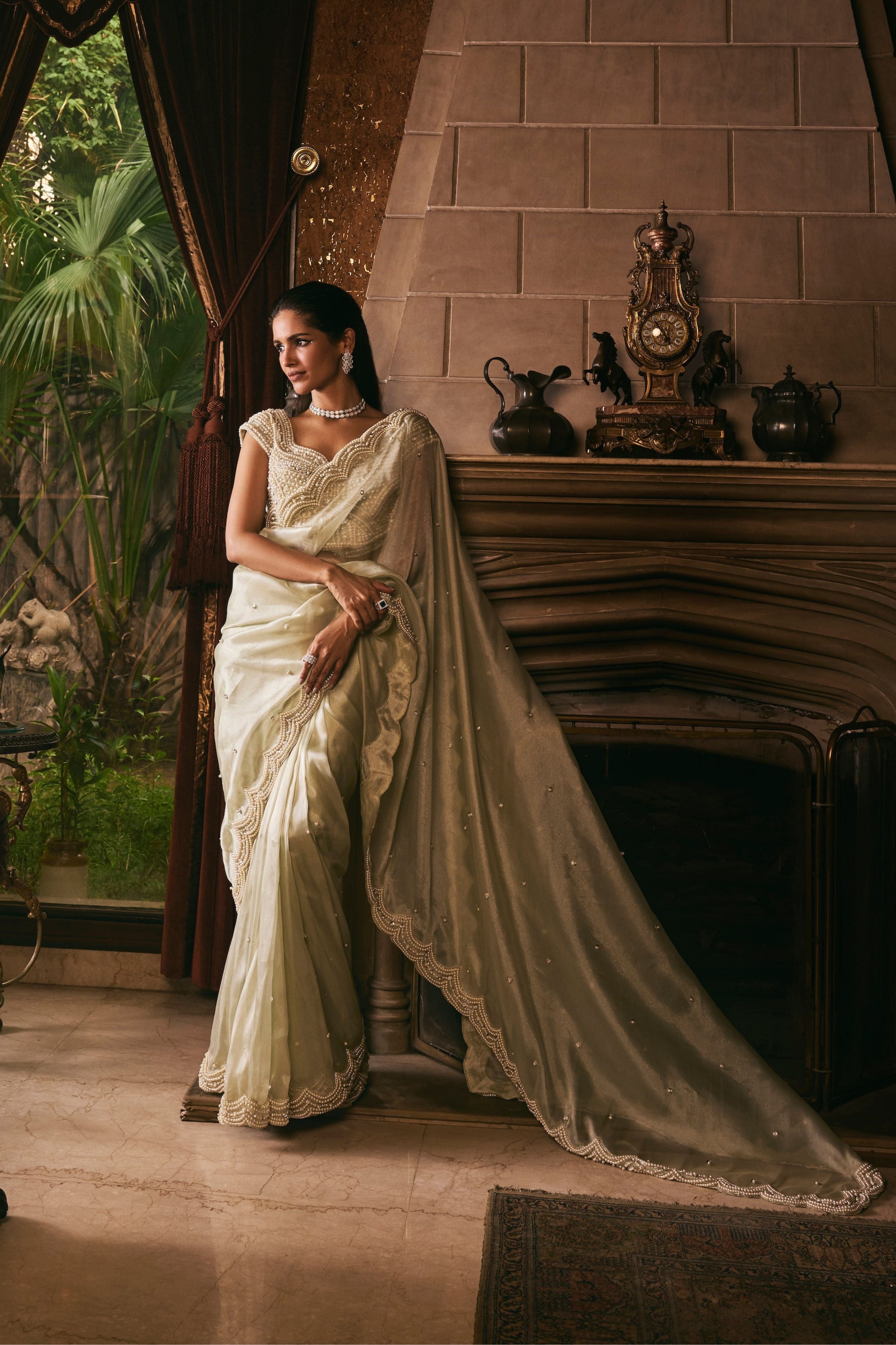 Divine Glow Saree