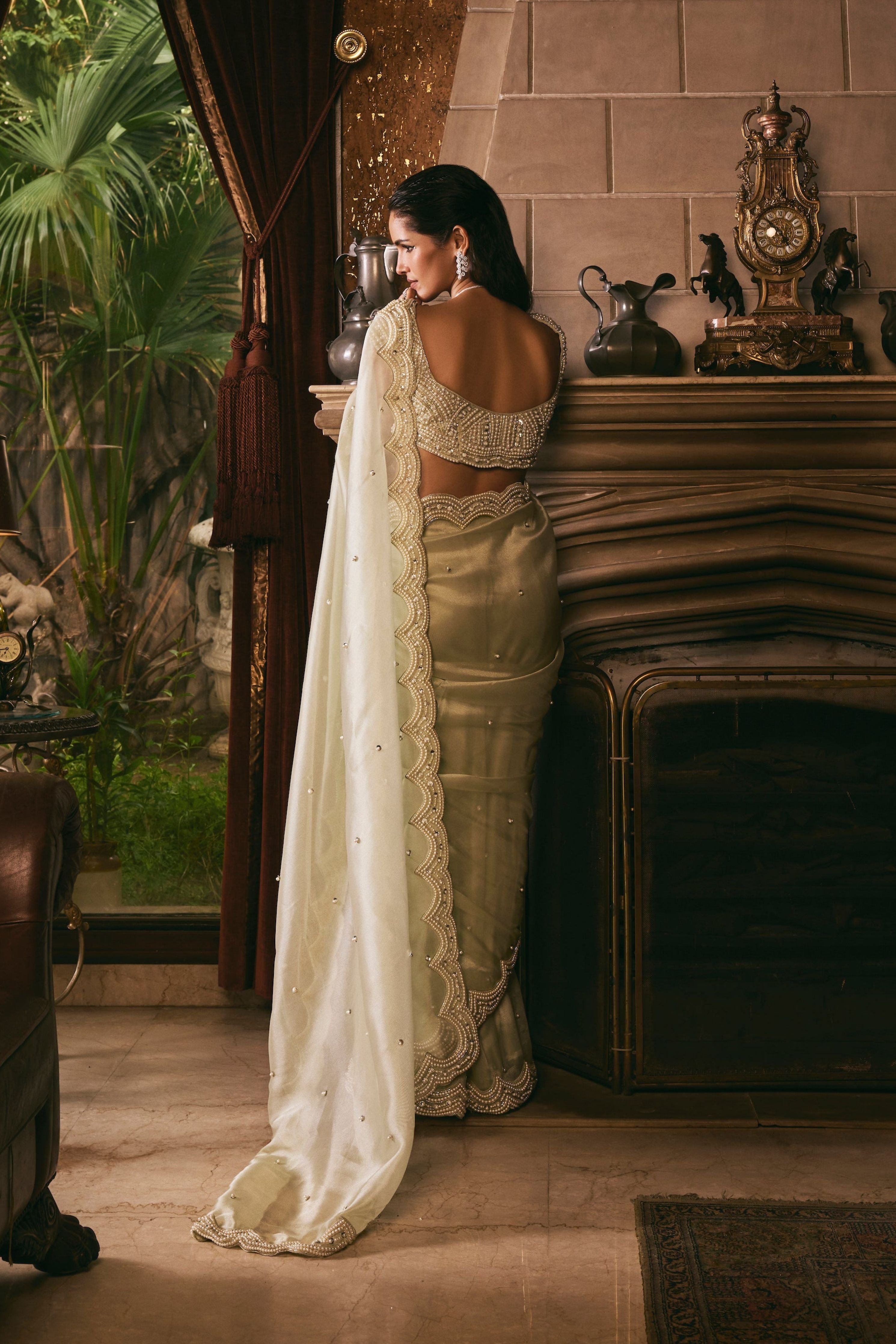 Divine Glow Saree