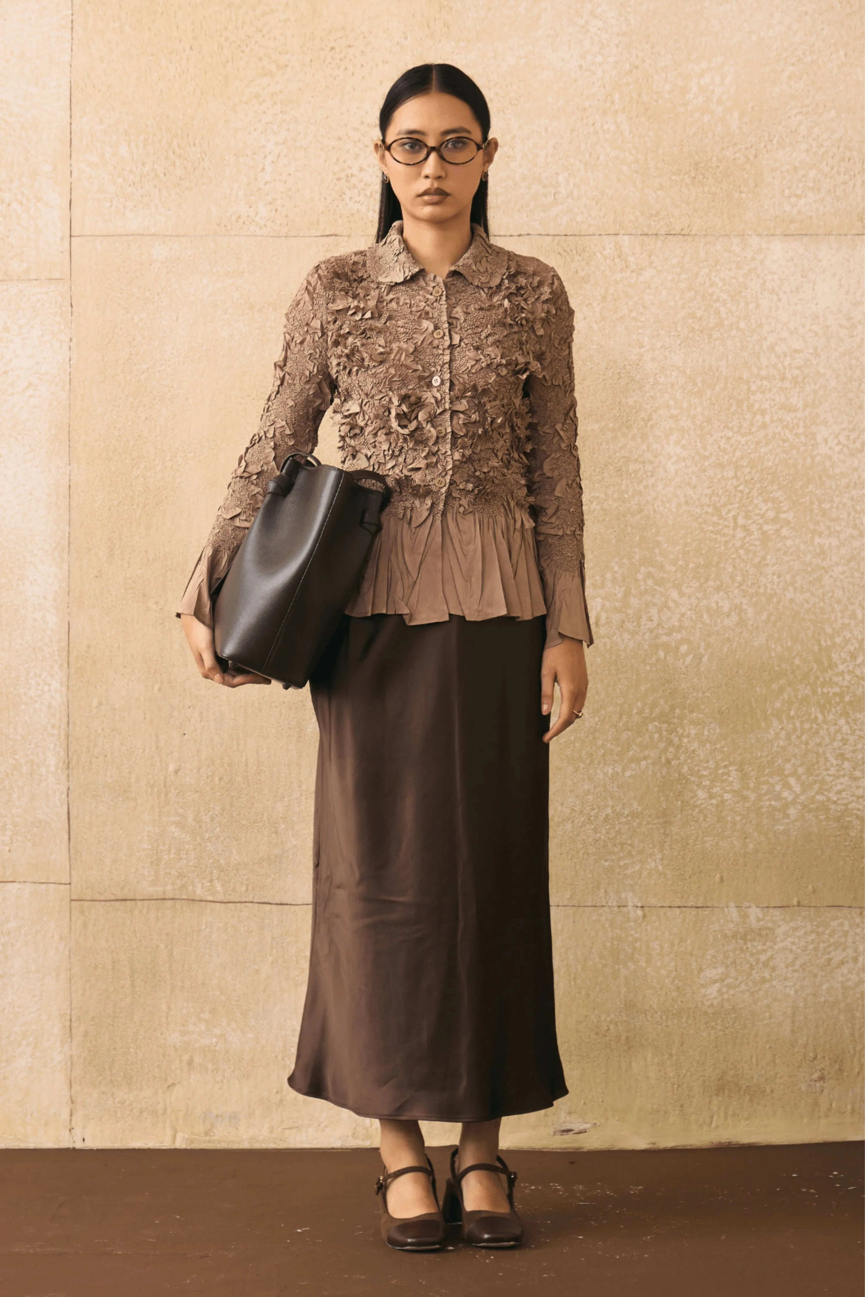 Brown Elsara Top
