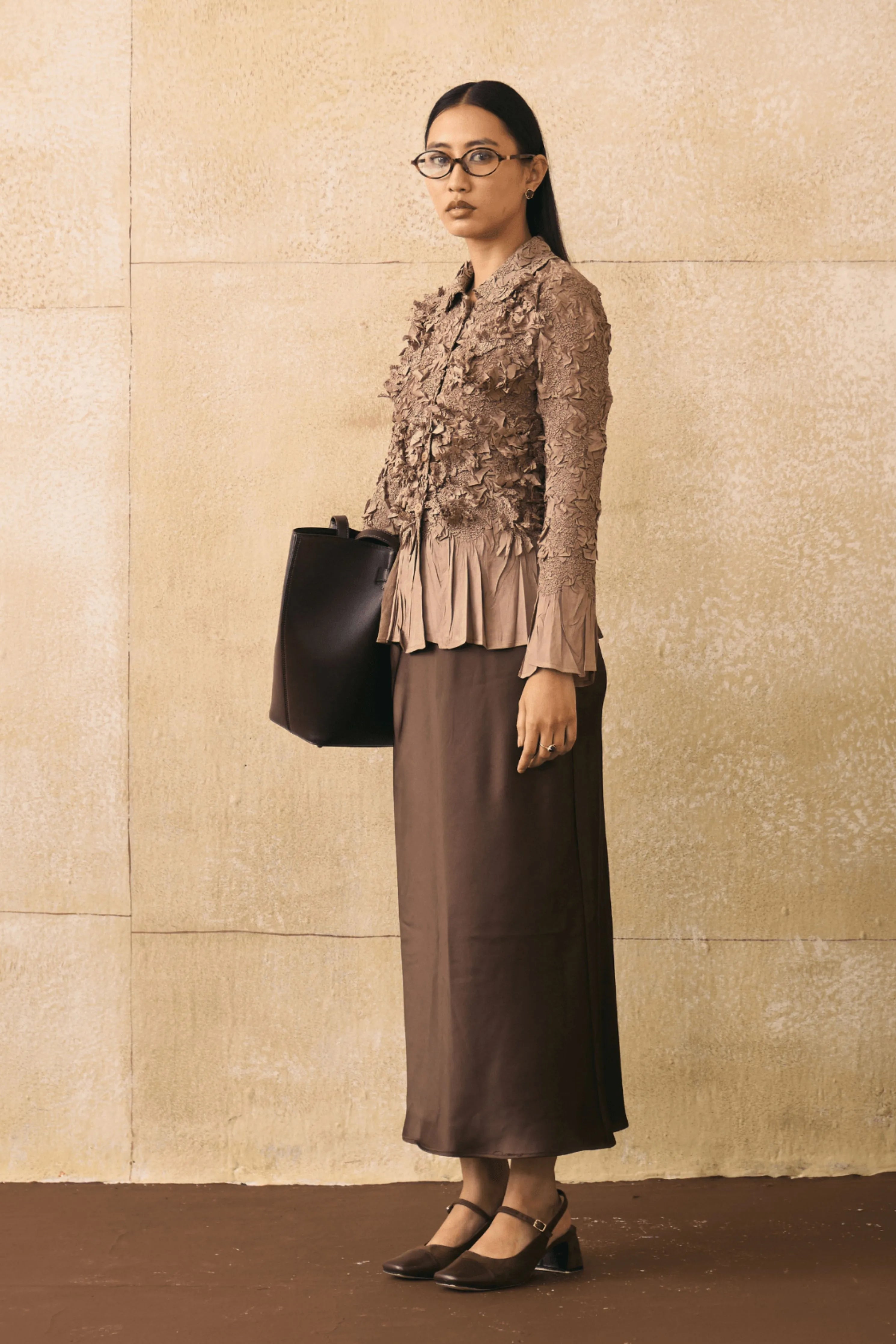 Brown Elsara Top