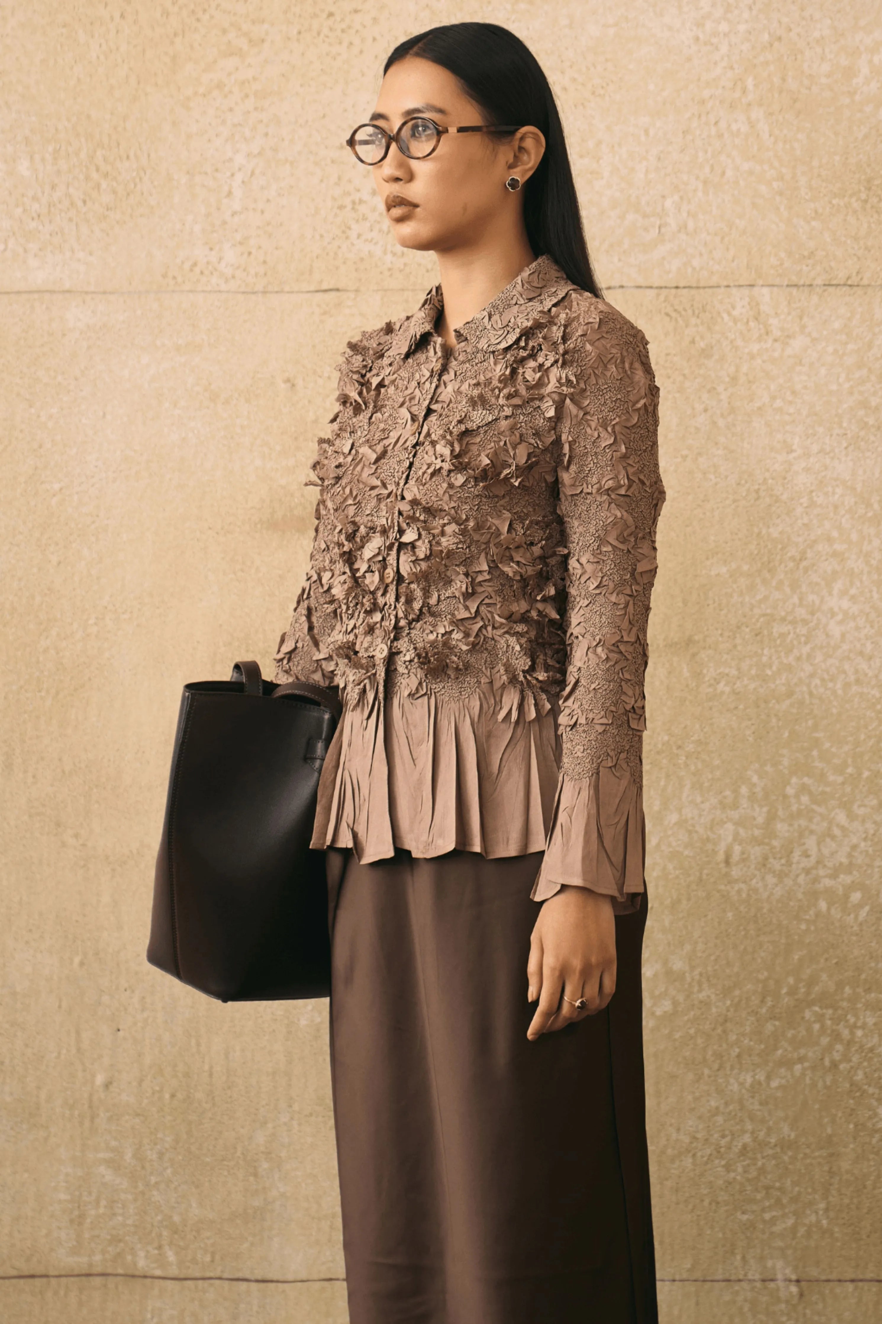 Brown Elsara Top