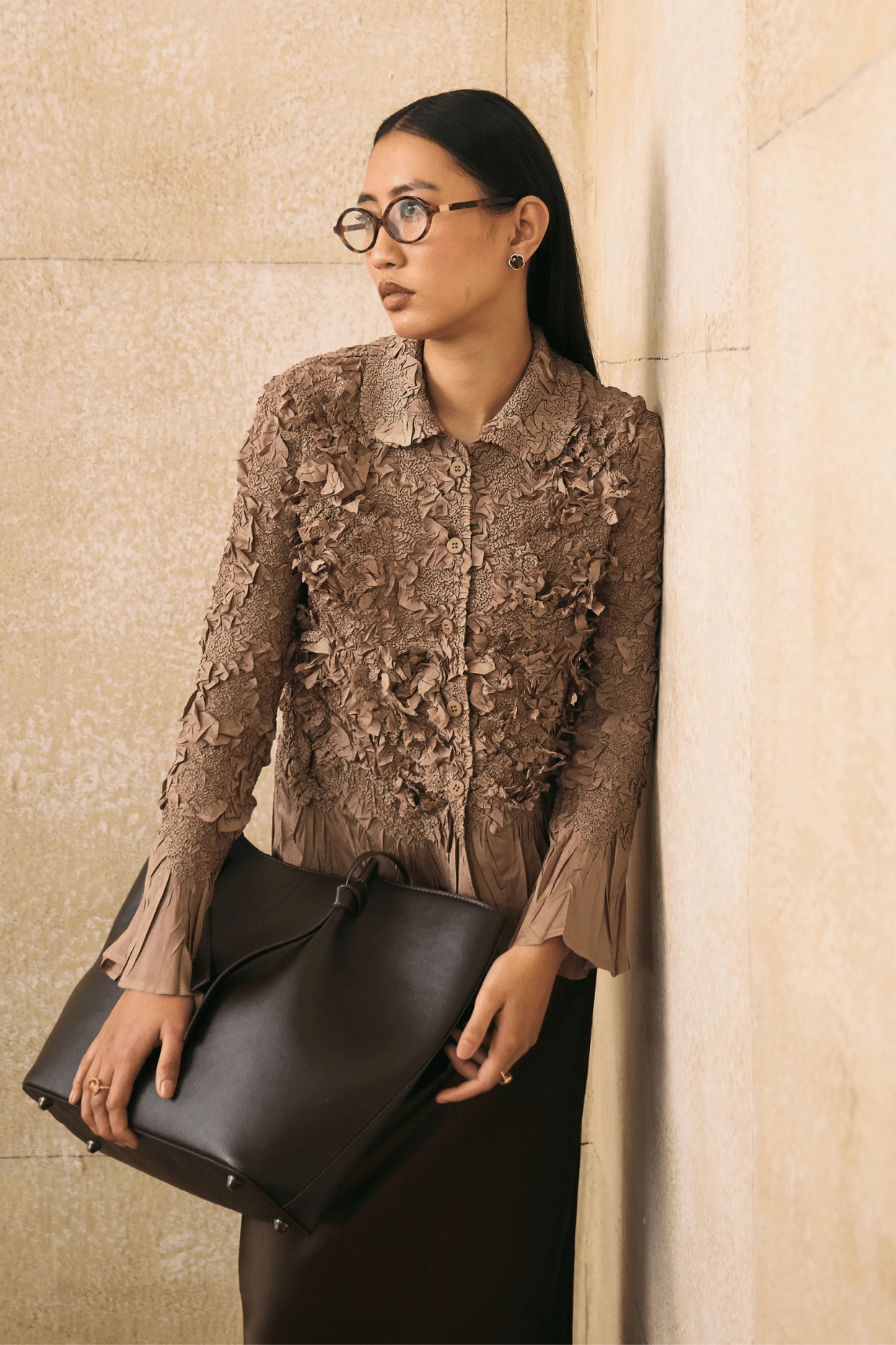 Brown Elsara Top