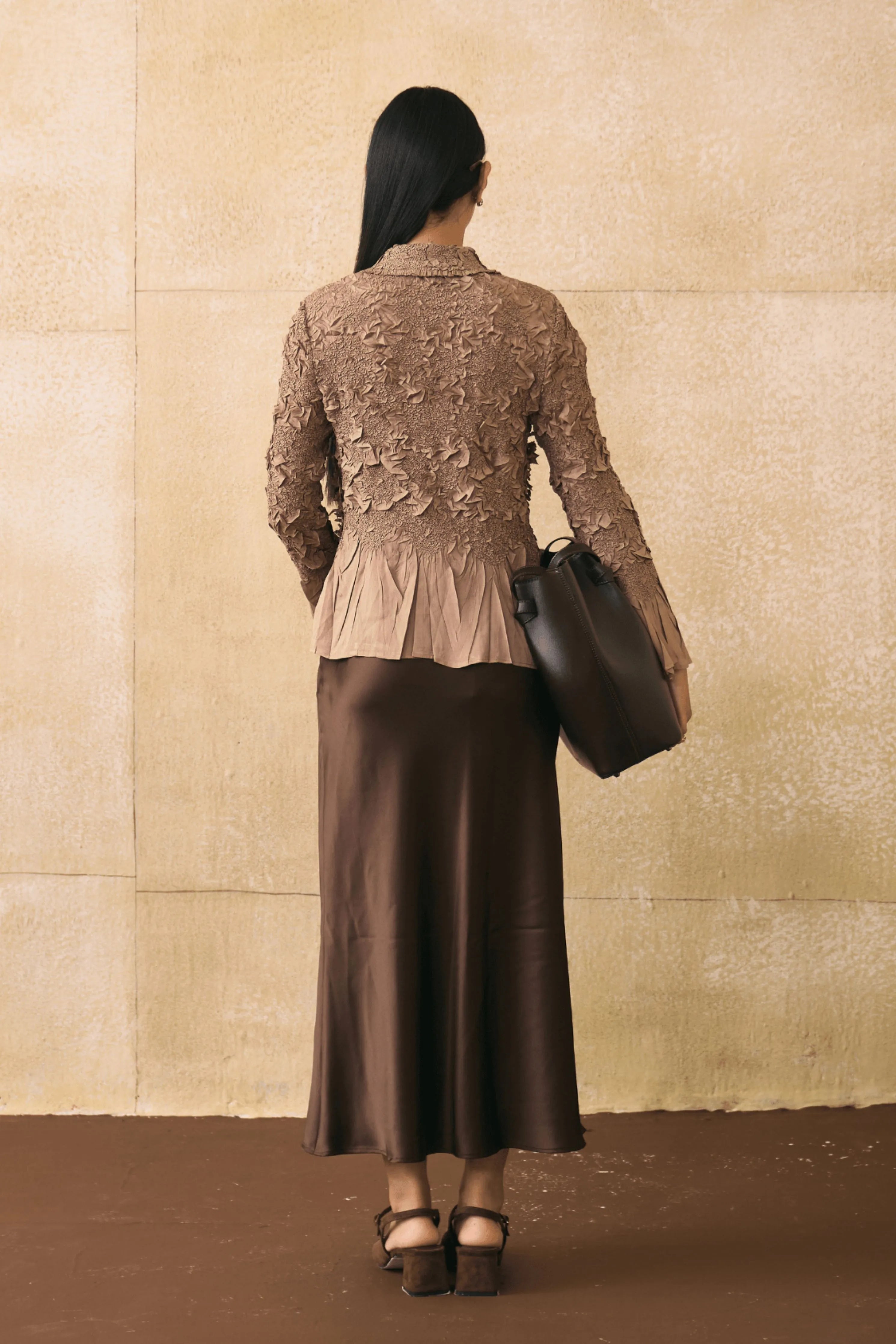 Brown Elsara Top
