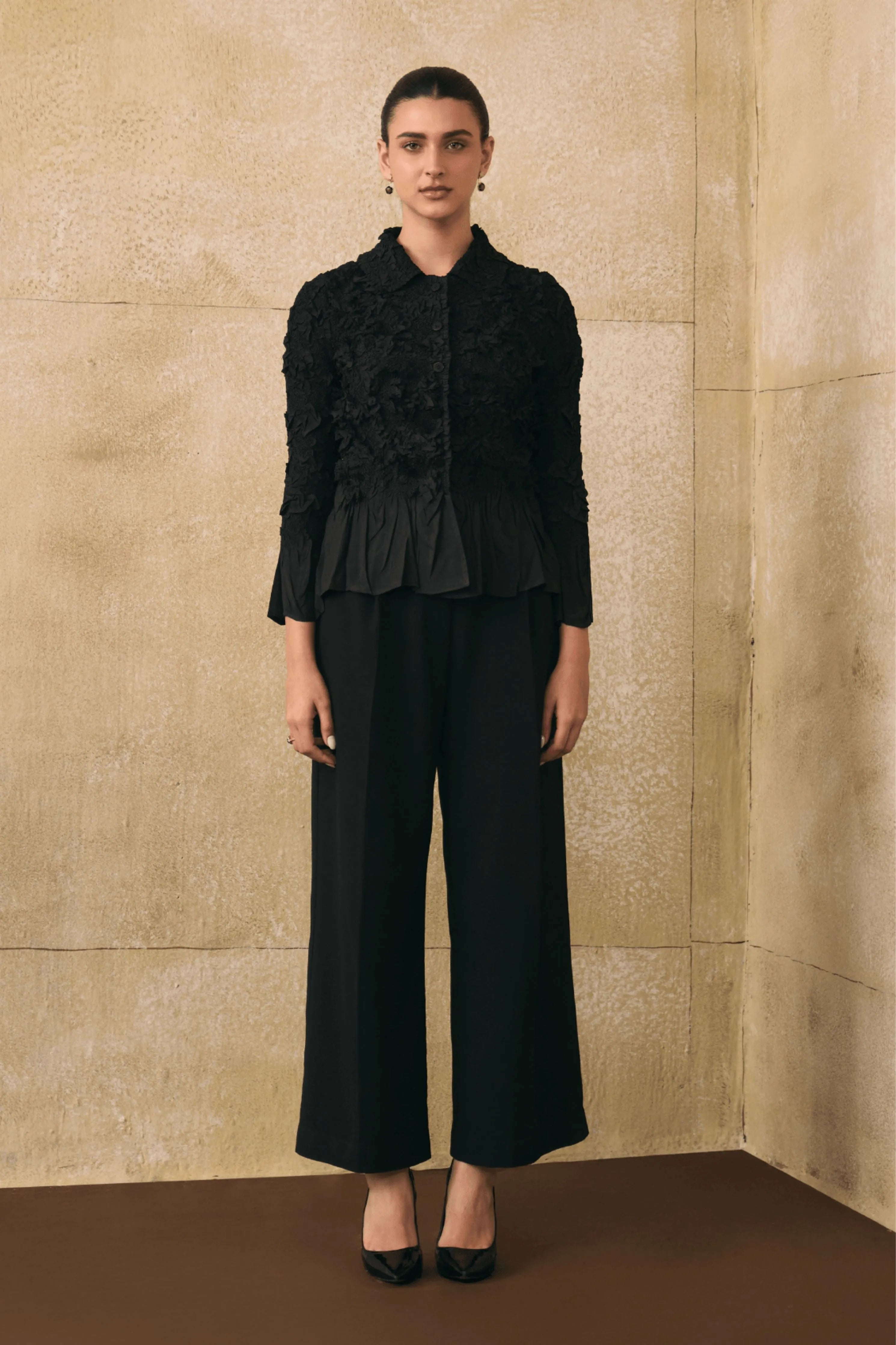 Black Elsara Top
