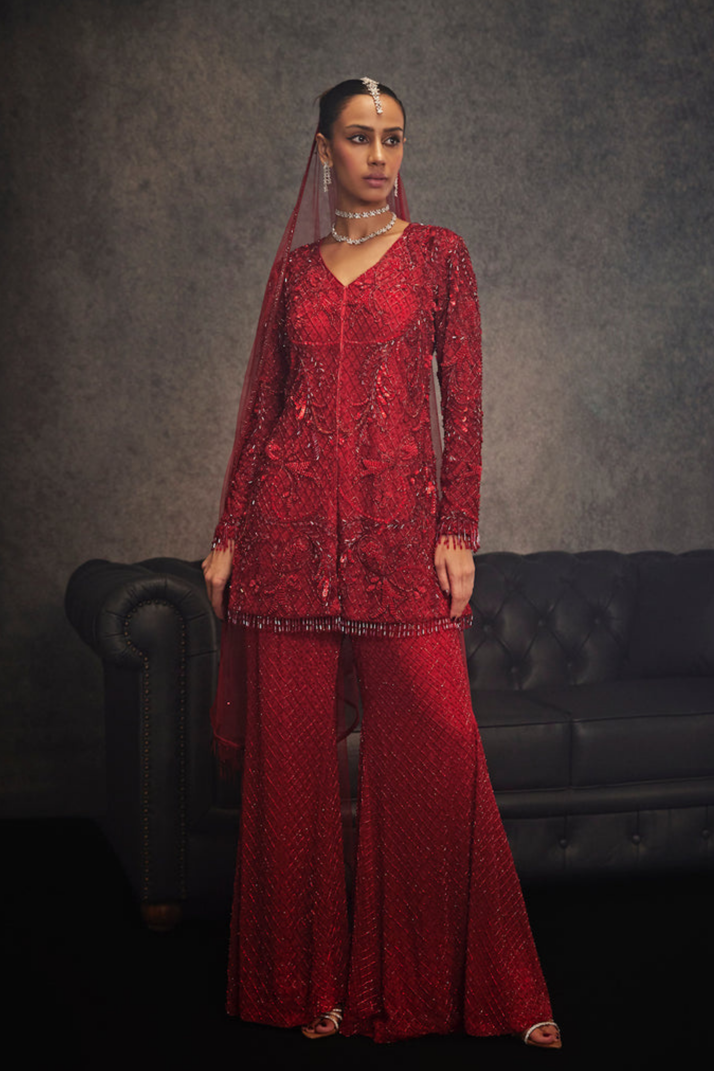 Divinity Sharara Set
