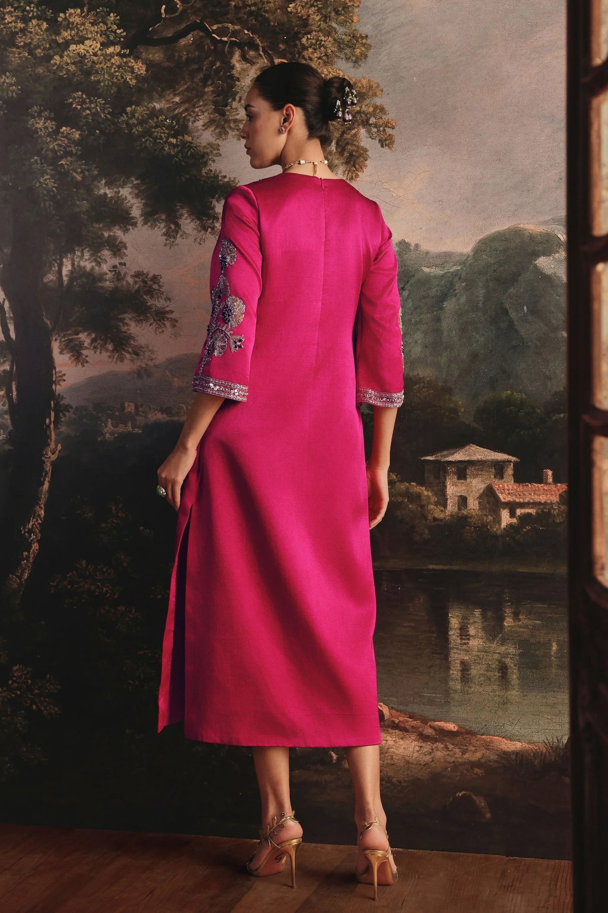 Rani Pink Kaftan