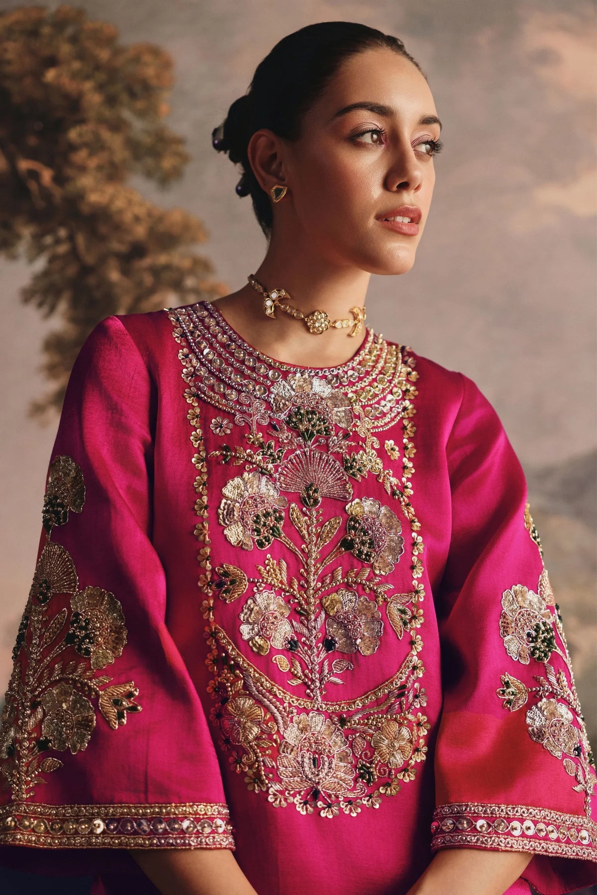 Rani Pink Kaftan