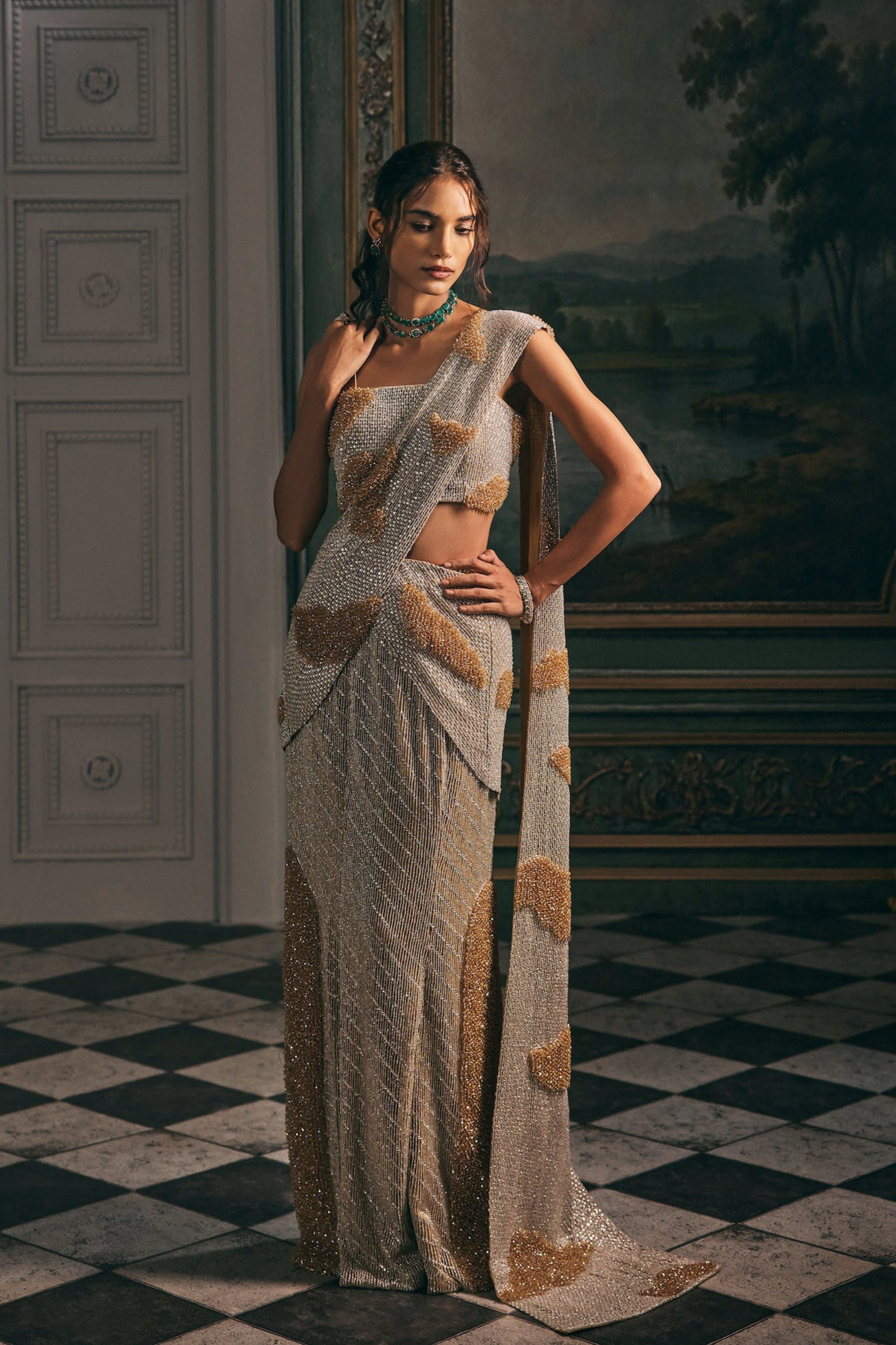 Divina Draped Saree