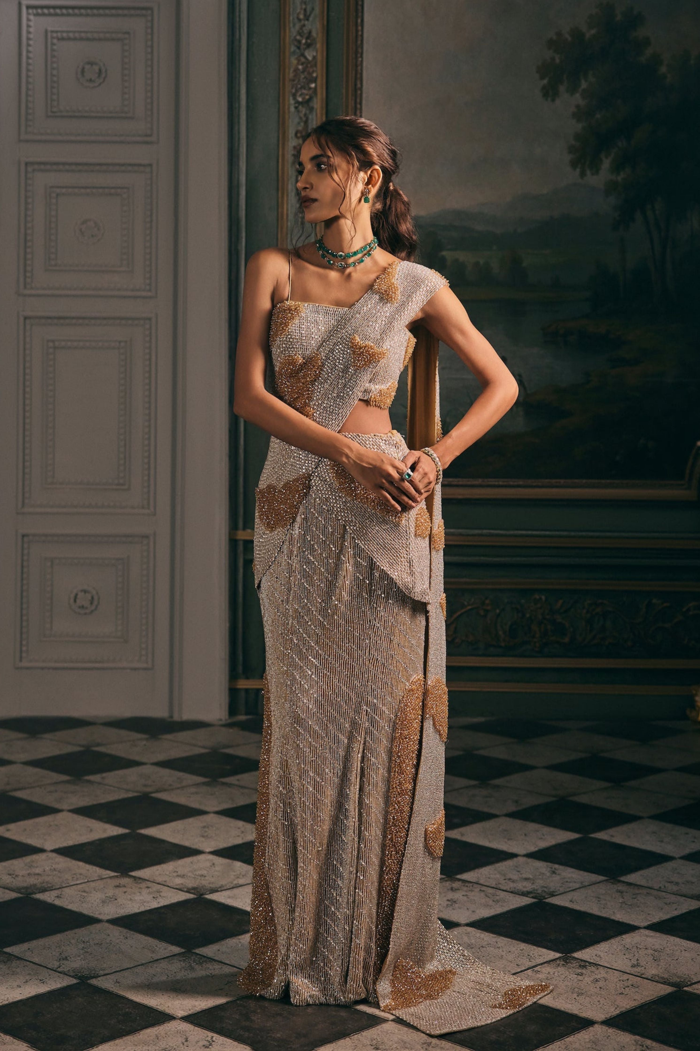 Divina Draped Saree