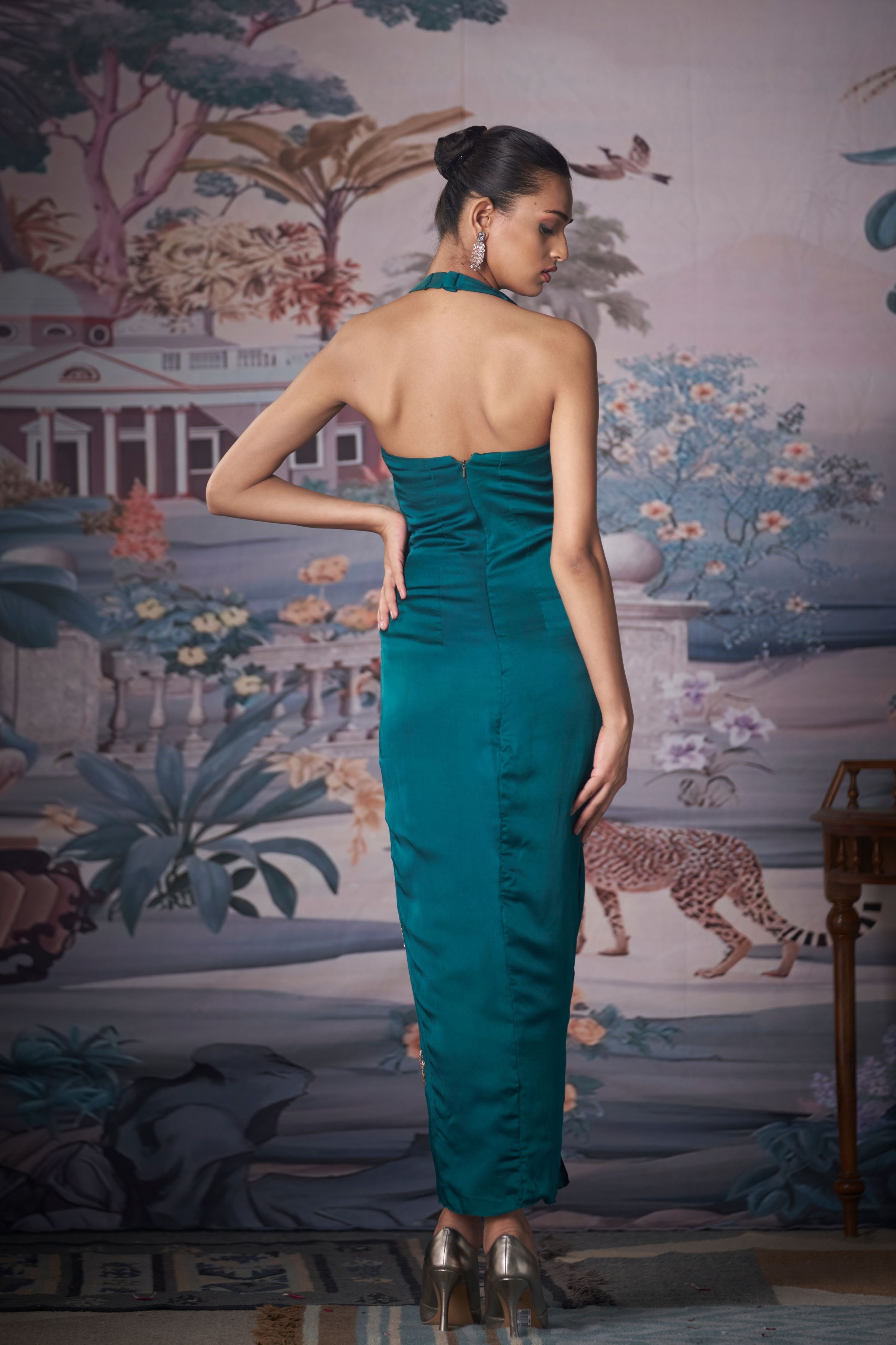 Emerald Whisper Dress