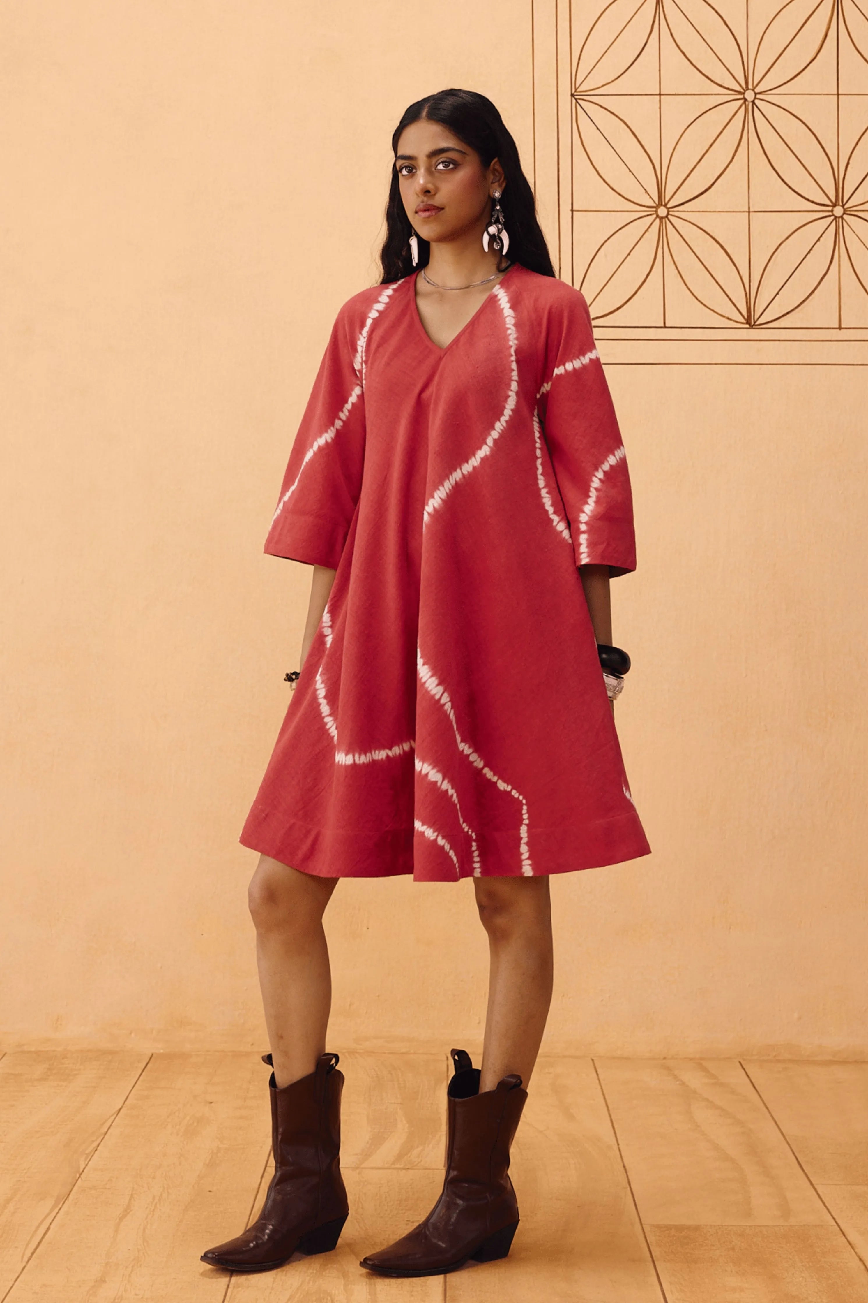 The Path Tie Dye Kala Cotton Dress