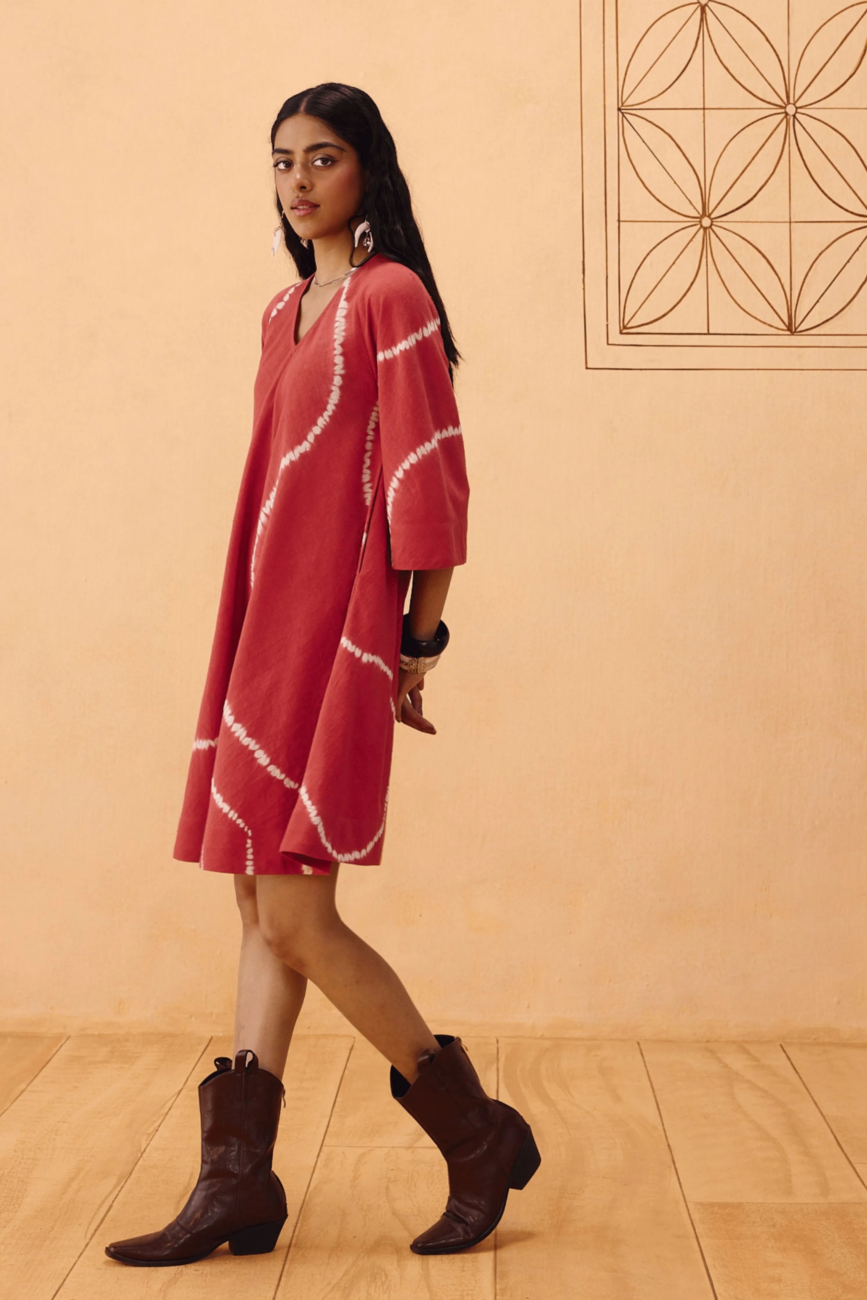 The Path Tie Dye Kala Cotton Dress