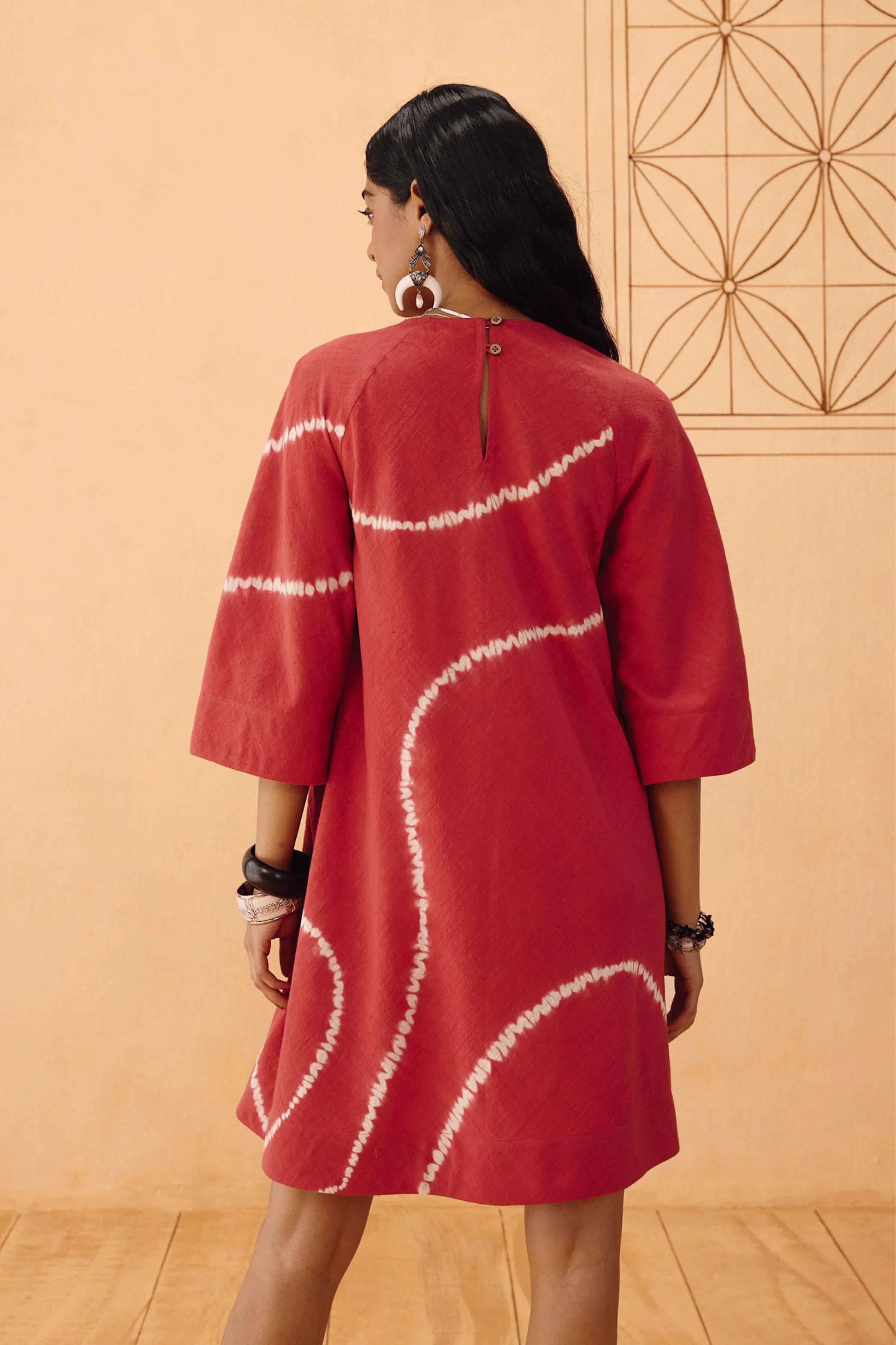 The Path Tie Dye Kala Cotton Dress