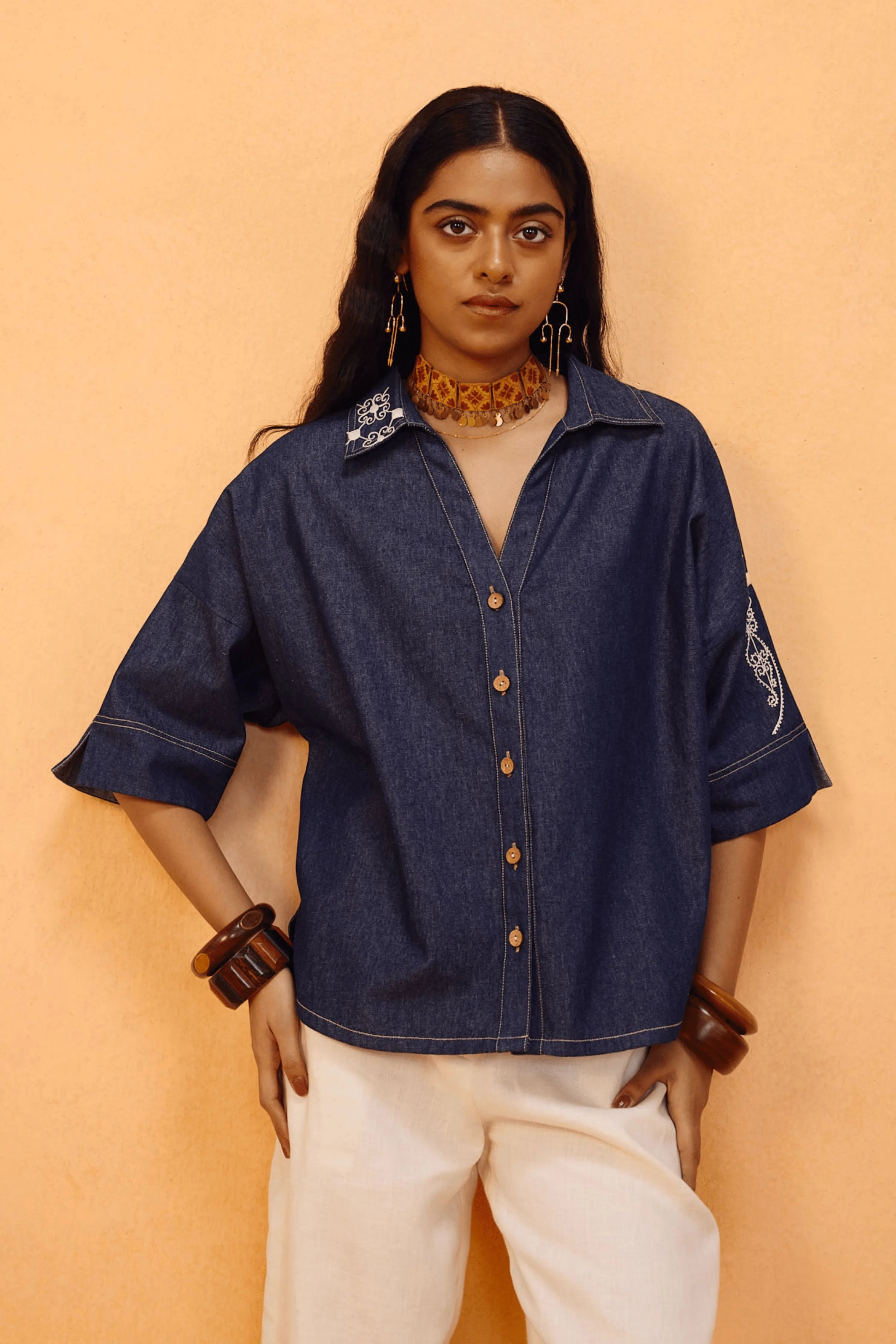 Rooted Sustainable Denim Shirt